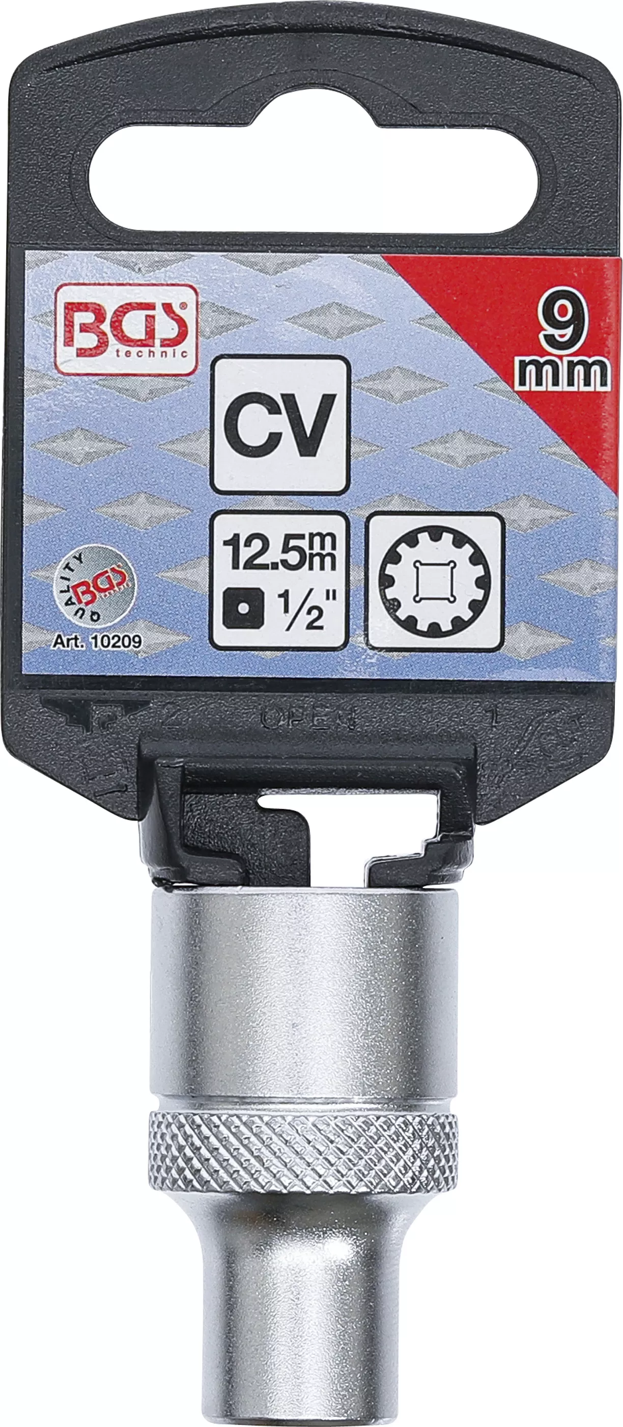 Cheie tubulara Gear Lock | 12,5 mm (1/2") | 9 mm [3]