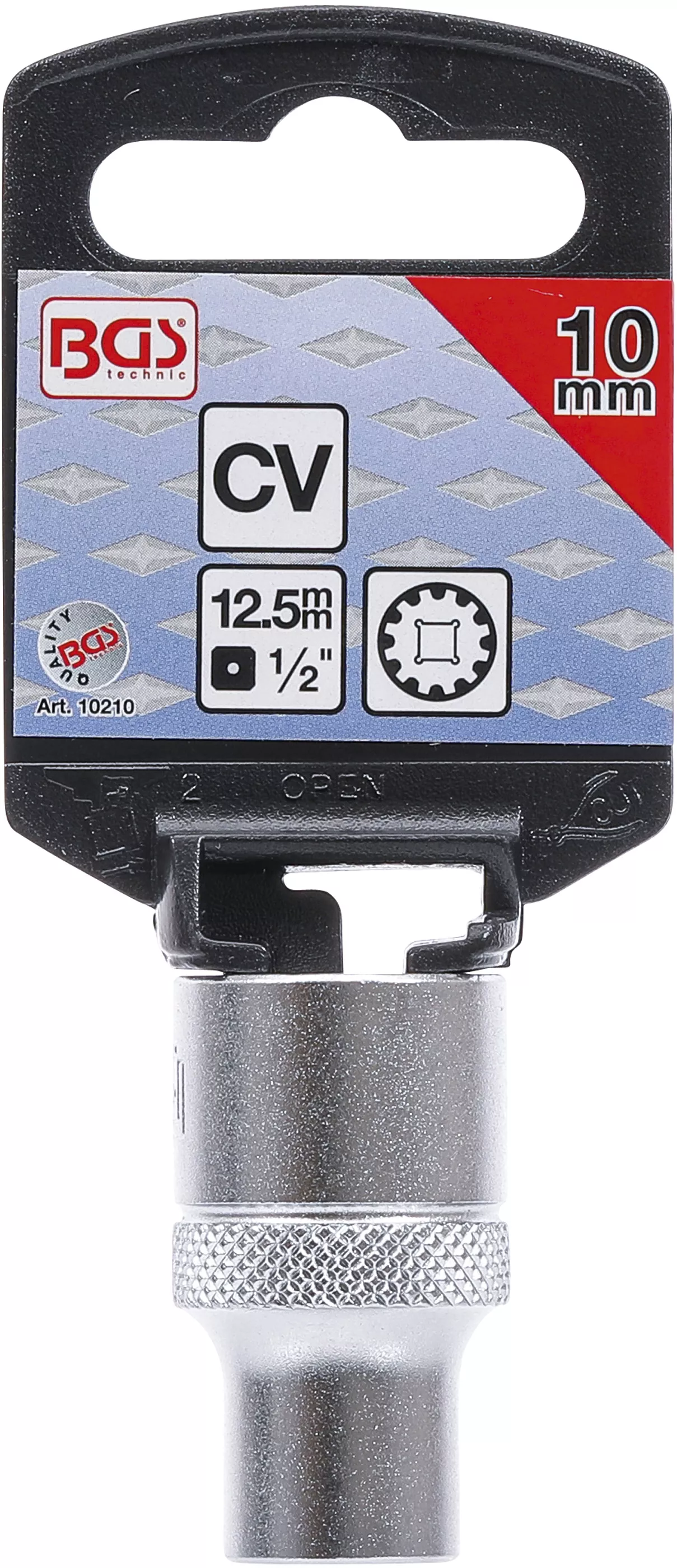 Cheie tubulara Gear Lock | 12,5 mm (1/2") | 10 mm [3]