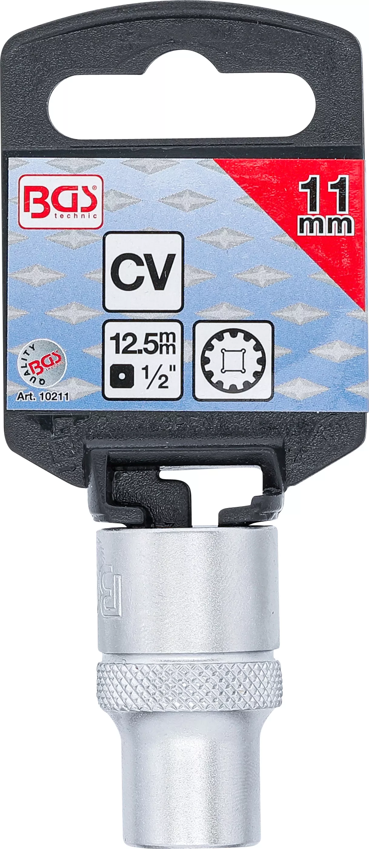 Cheie tubulara Gear Lock | 12,5 mm (1/2") | 11 mm [3]