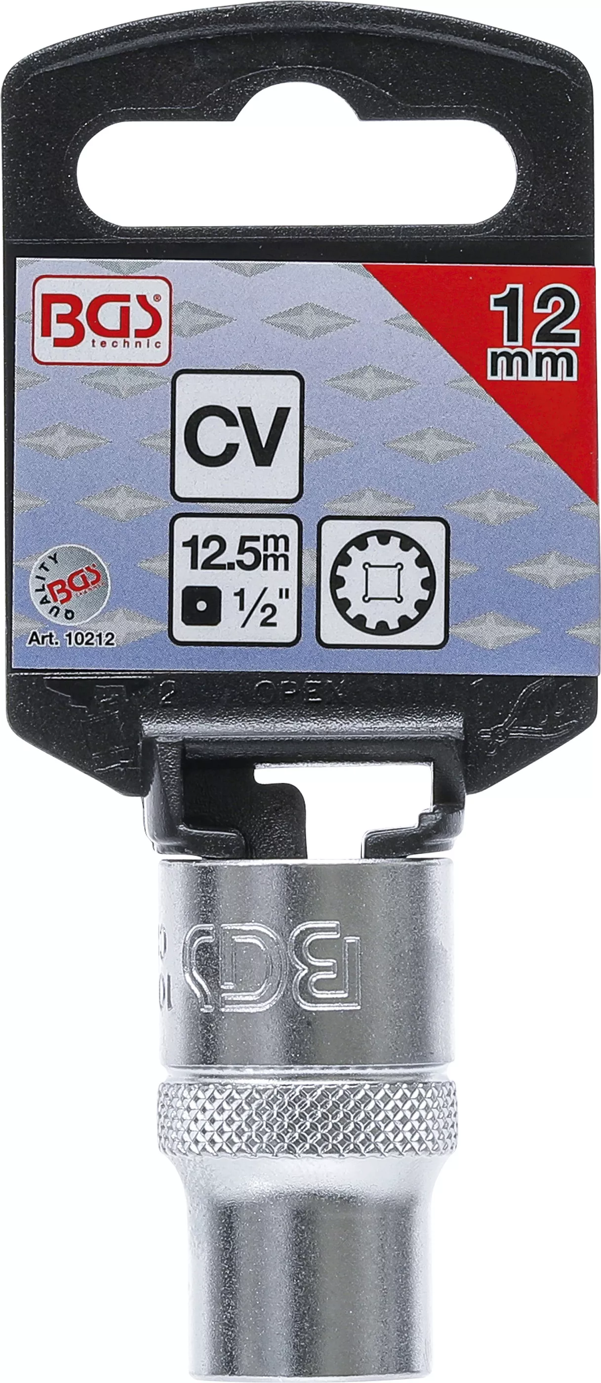 Cheie tubulara Gear Lock | 12,5 mm (1/2") | 12 mm [3]
