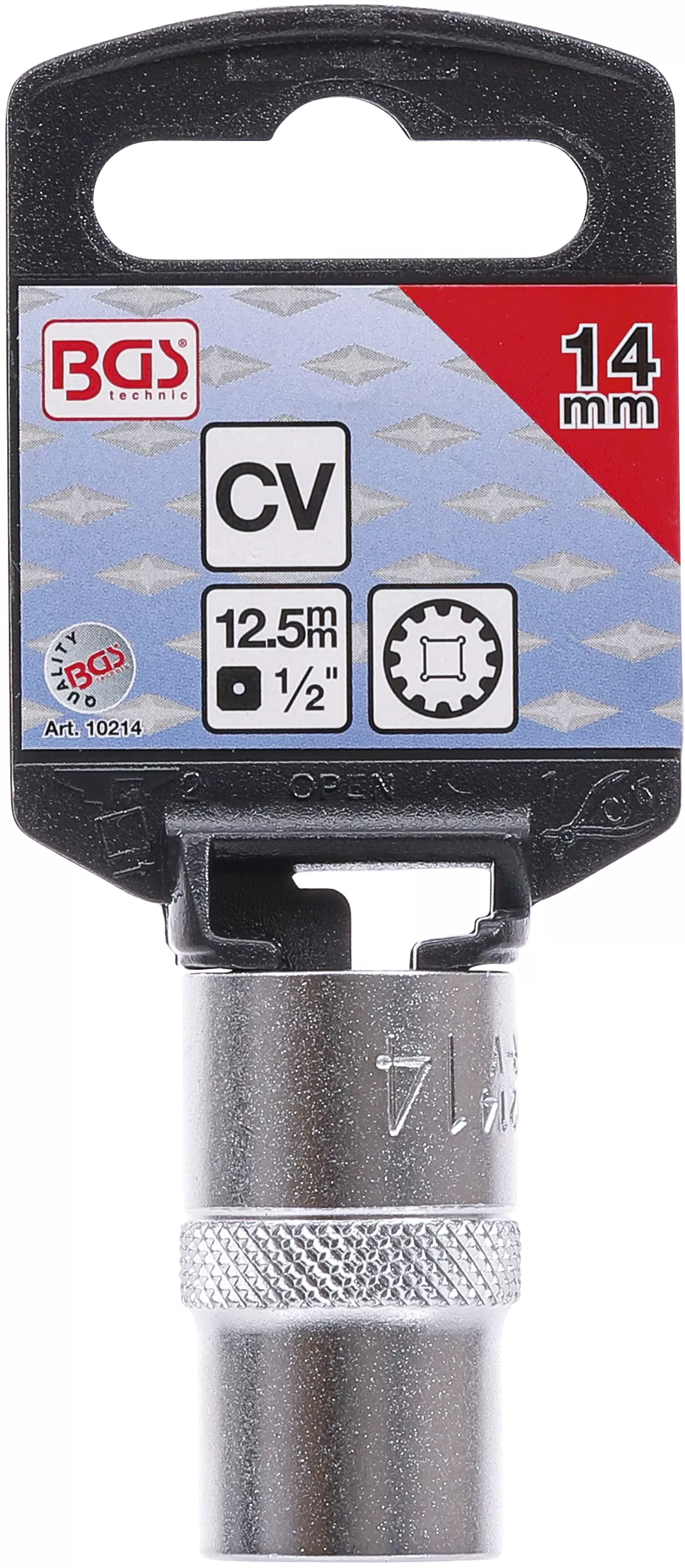 Cheie tubulara Gear Lock | 12,5 mm (1/2") | 14 mm [3]