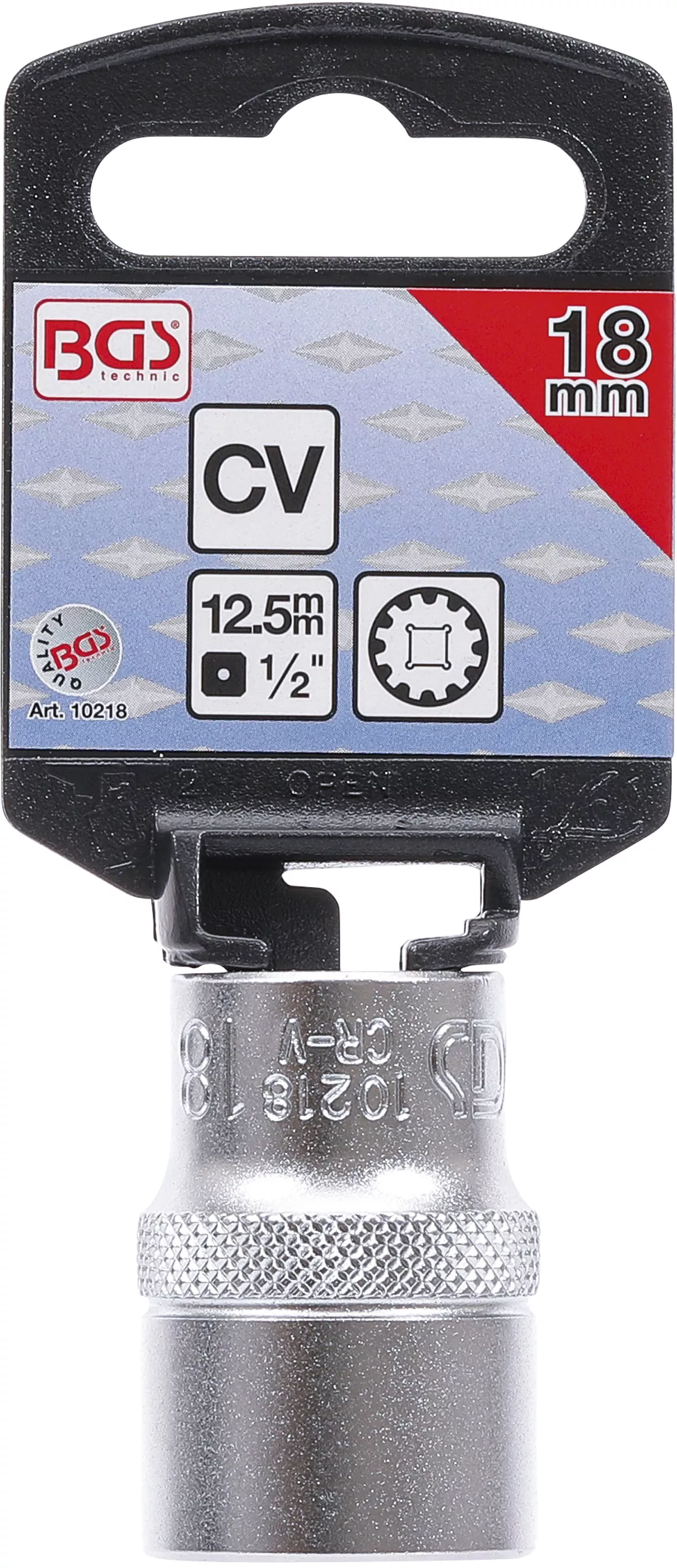 Cheie tubulara Gear Lock | 12,5 mm (1/2") | 18 mm [3]