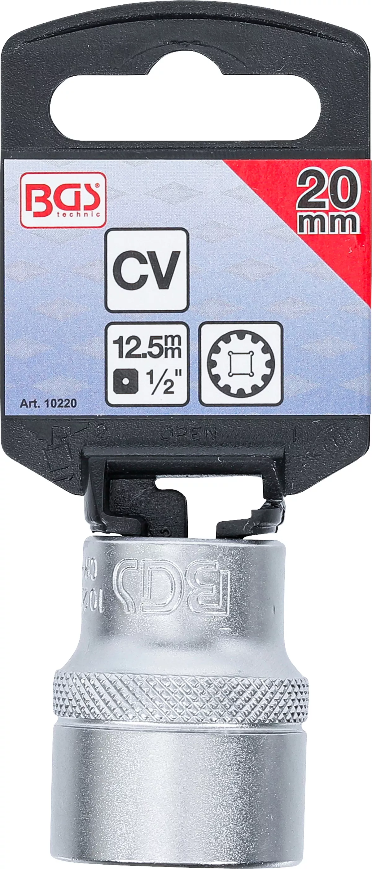 Cheie tubulara Gear Lock | 12,5 mm (1/2") | 20 mm [3]