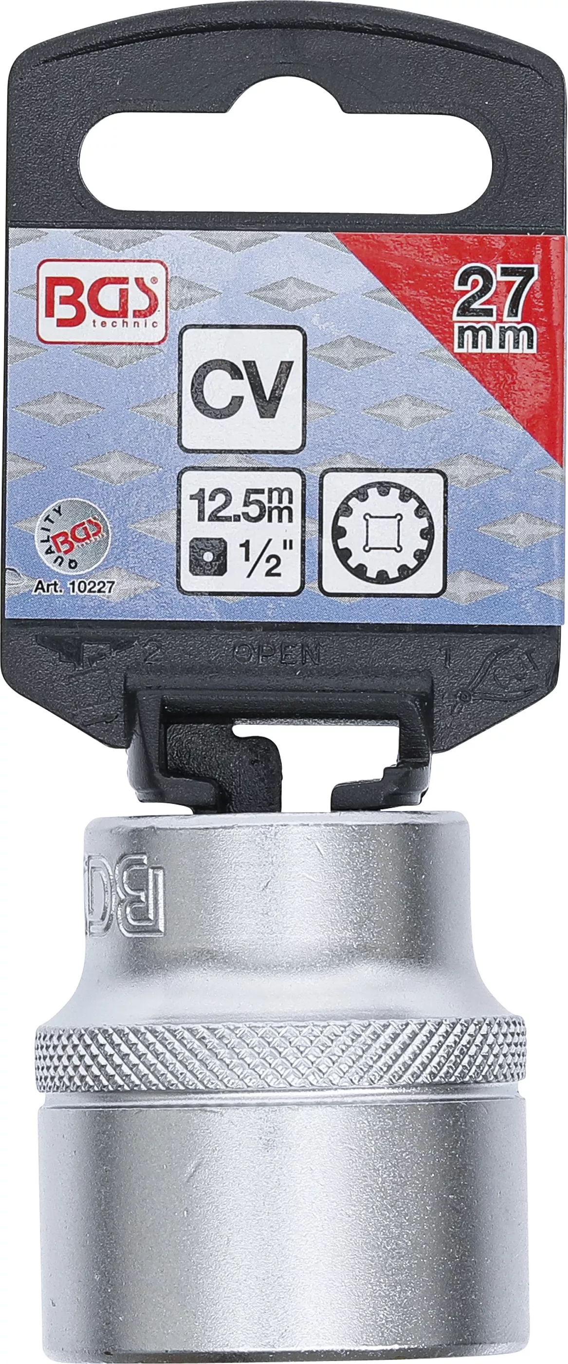 Cheie tubulara Gear Lock | 12,5 mm (1/2") | 27 mm [3]