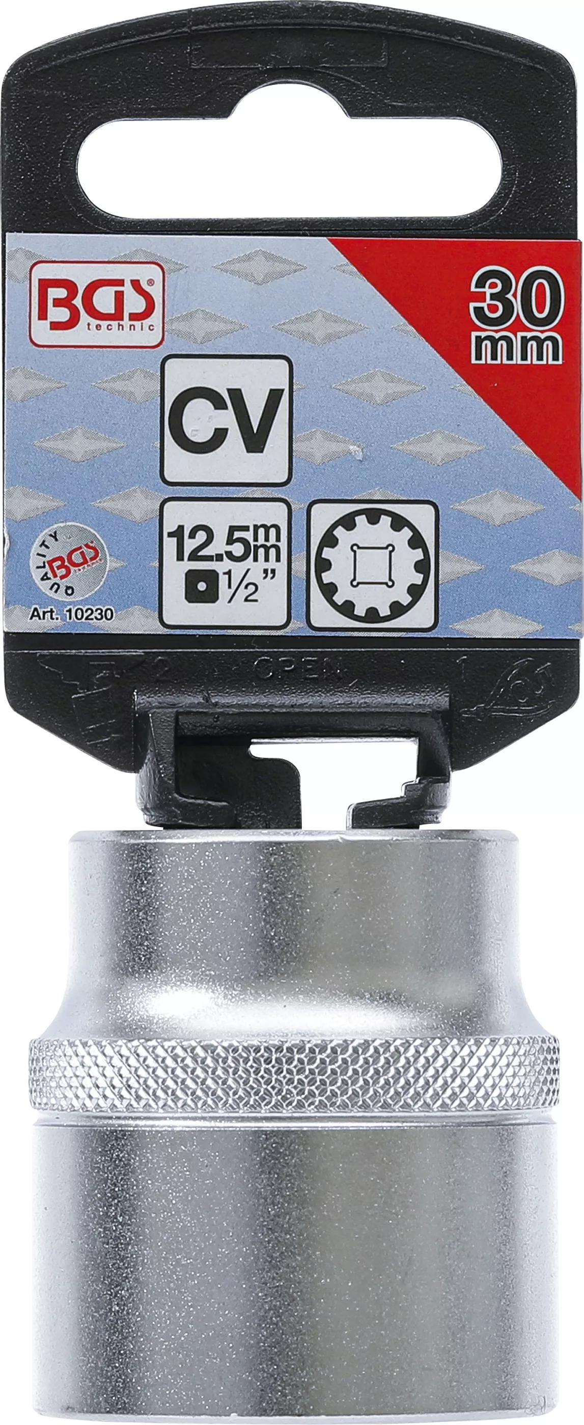 Cheie tubulara Gear Lock | 12,5 mm (1/2") | 30 mm [3]