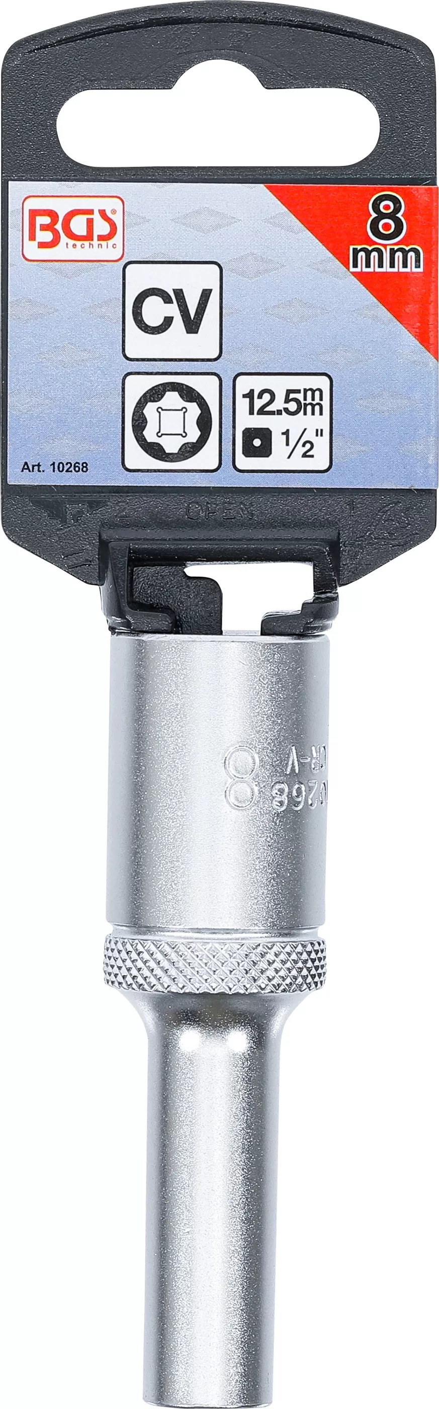 Cheie tubulara Super Lock, lunga | 12,5 mm (1/2") | 8 mm [3]