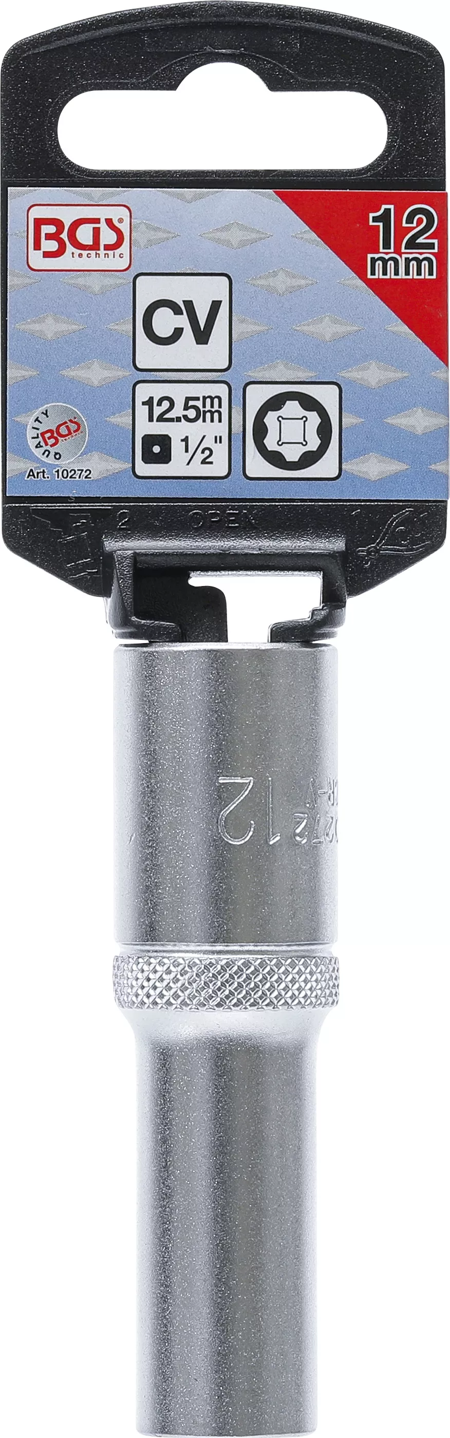 Cheie tubulara Super Lock, lunga | 12,5 mm (1/2") | 12 mm [3]