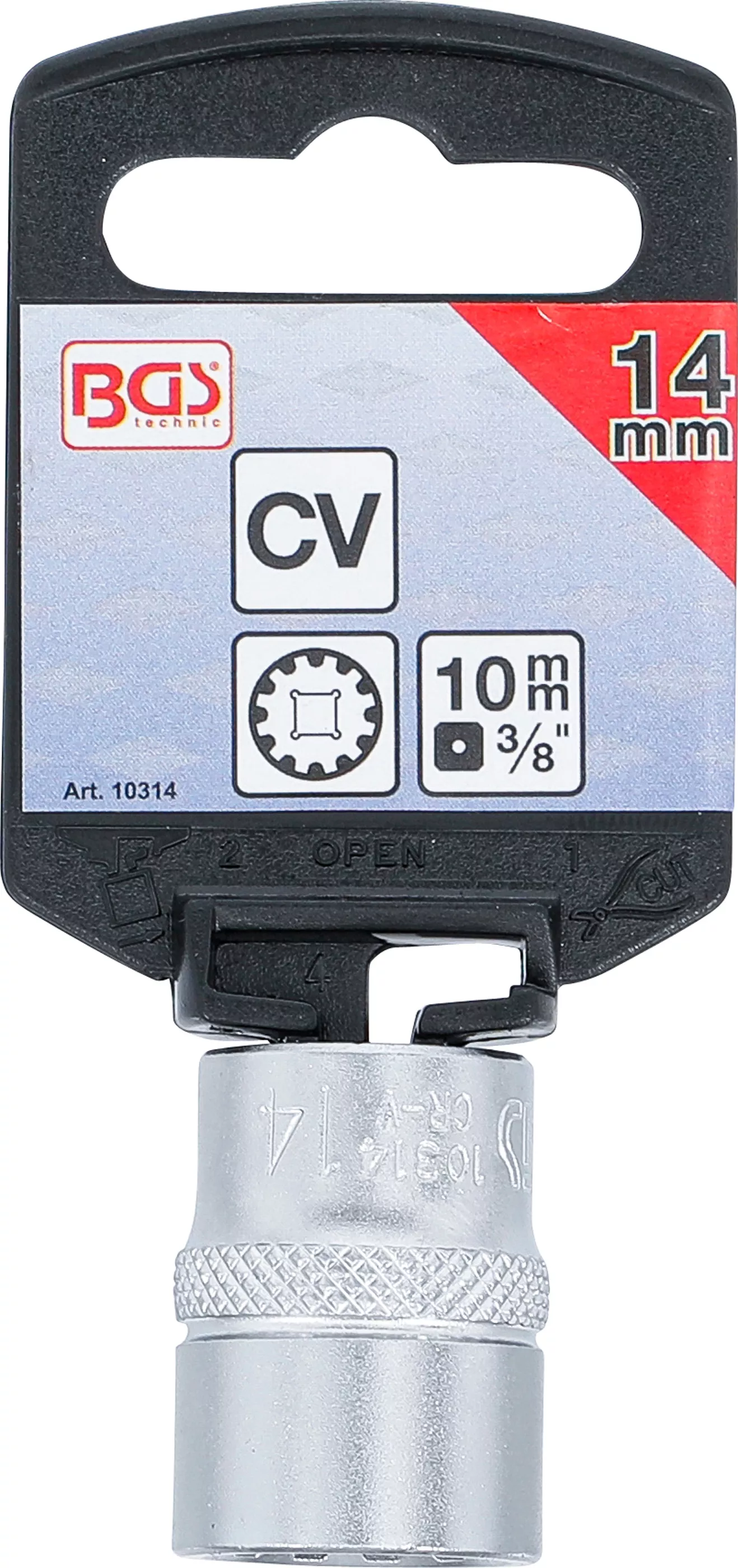 Cheie tubulara Gear Lock | 10 mm (3/8") | 14 mm [4]