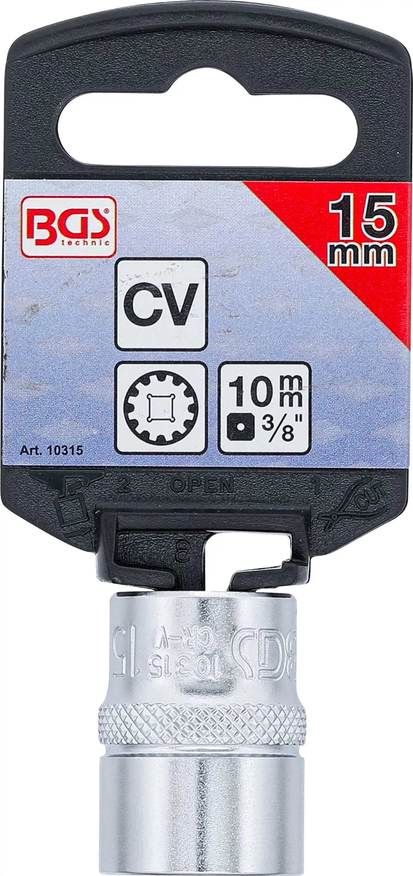 Cheie tubulara Gear Lock | 10 mm (3/8") | 15 mm [4]