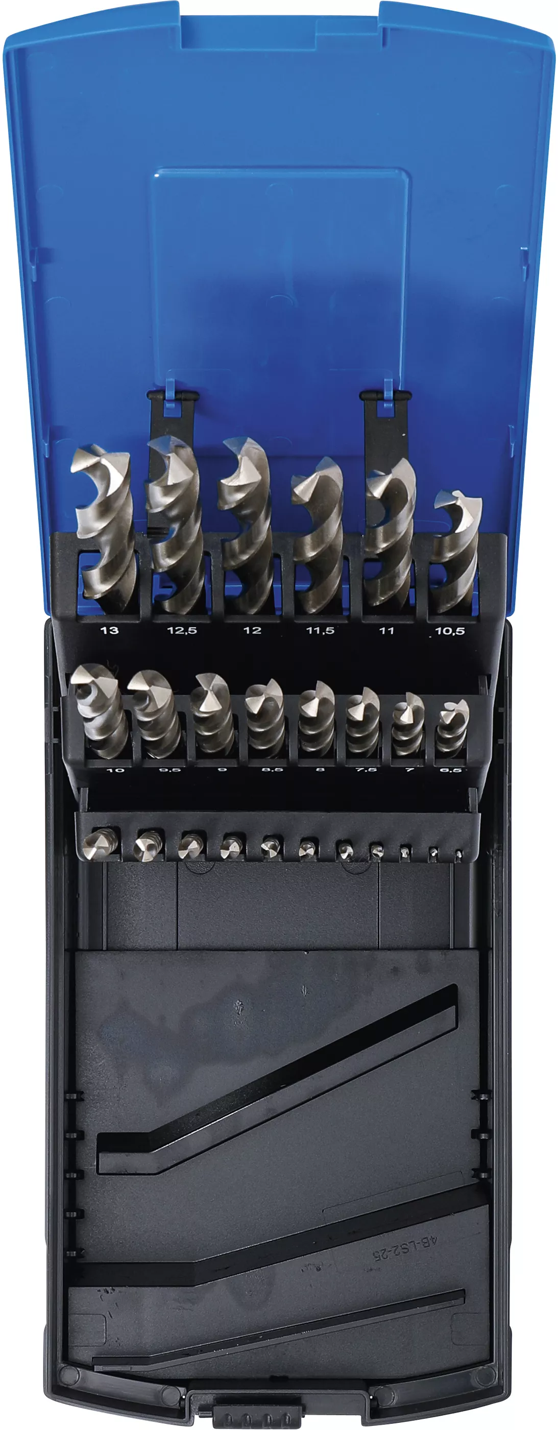 Set burghie spiralate HSS | 1 - 13 mm | 25 piese [4]