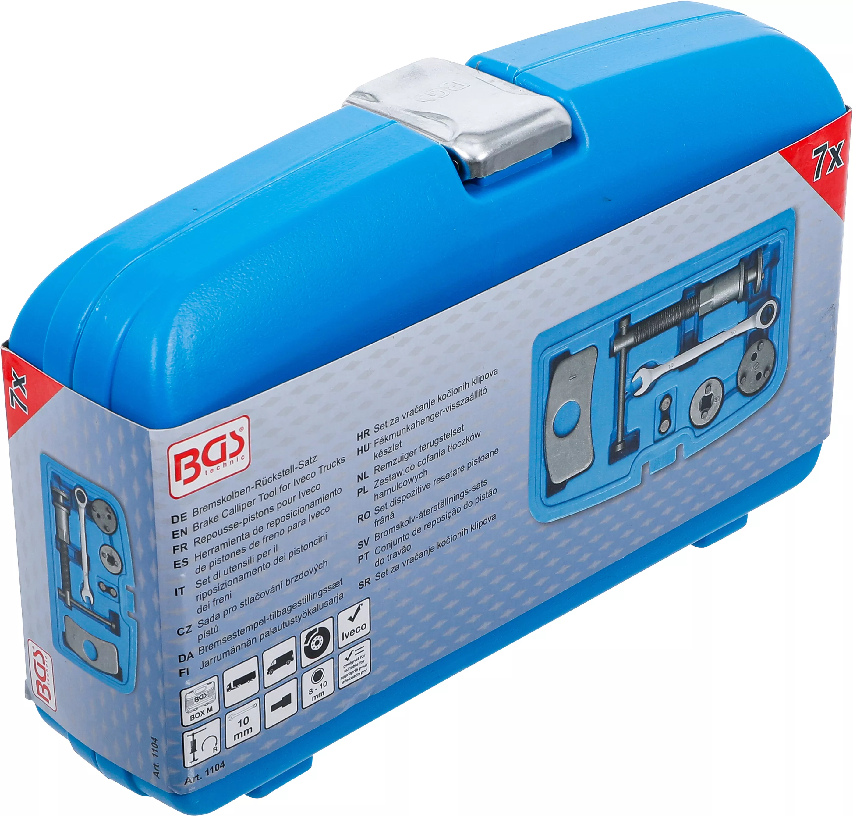 Set dispozitive resetare pistoane frana | pentru Iveco | 7 piese [6]