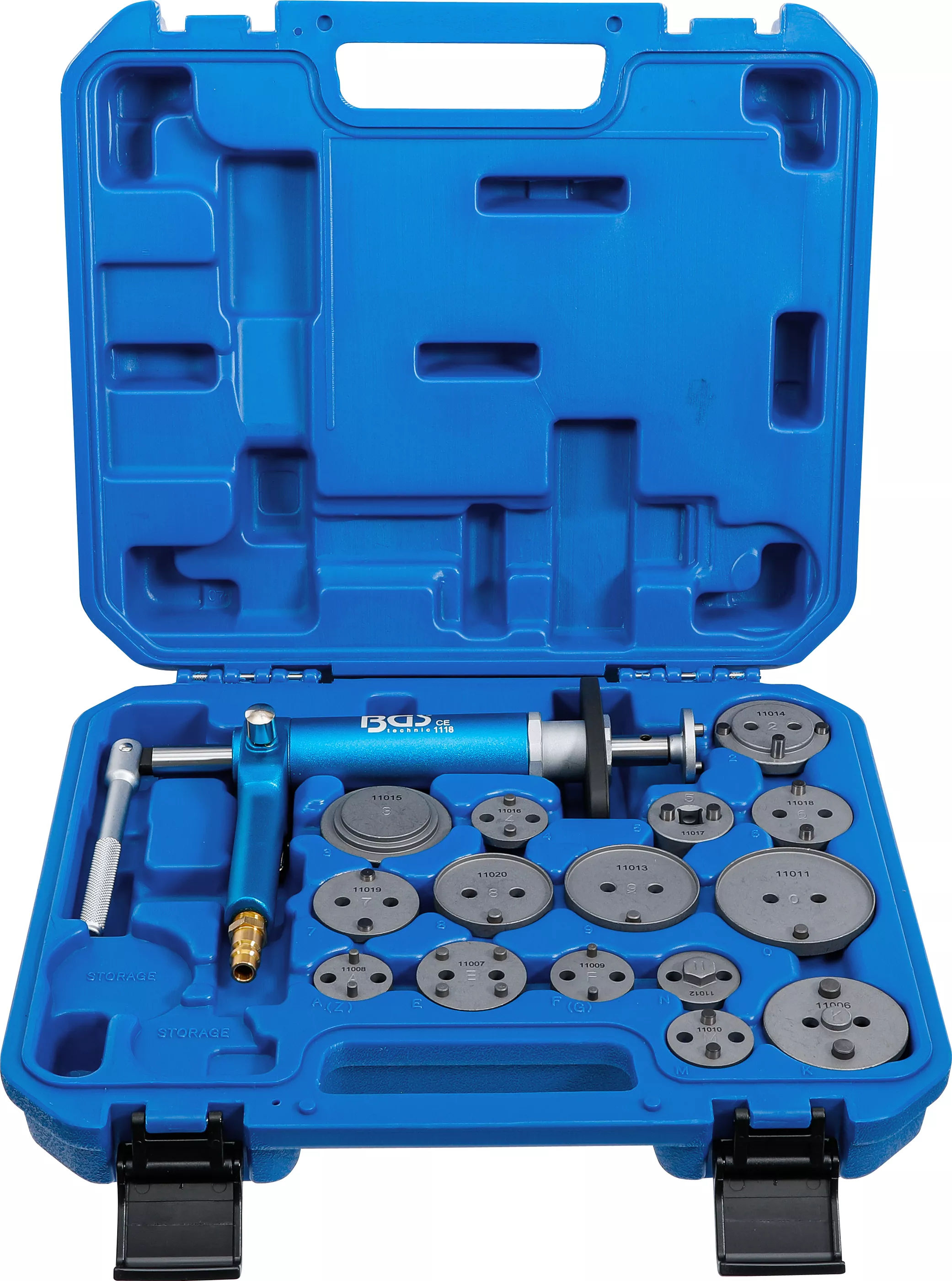 Scule - Set presare pistoane de frana | pneumatic | 16 piese