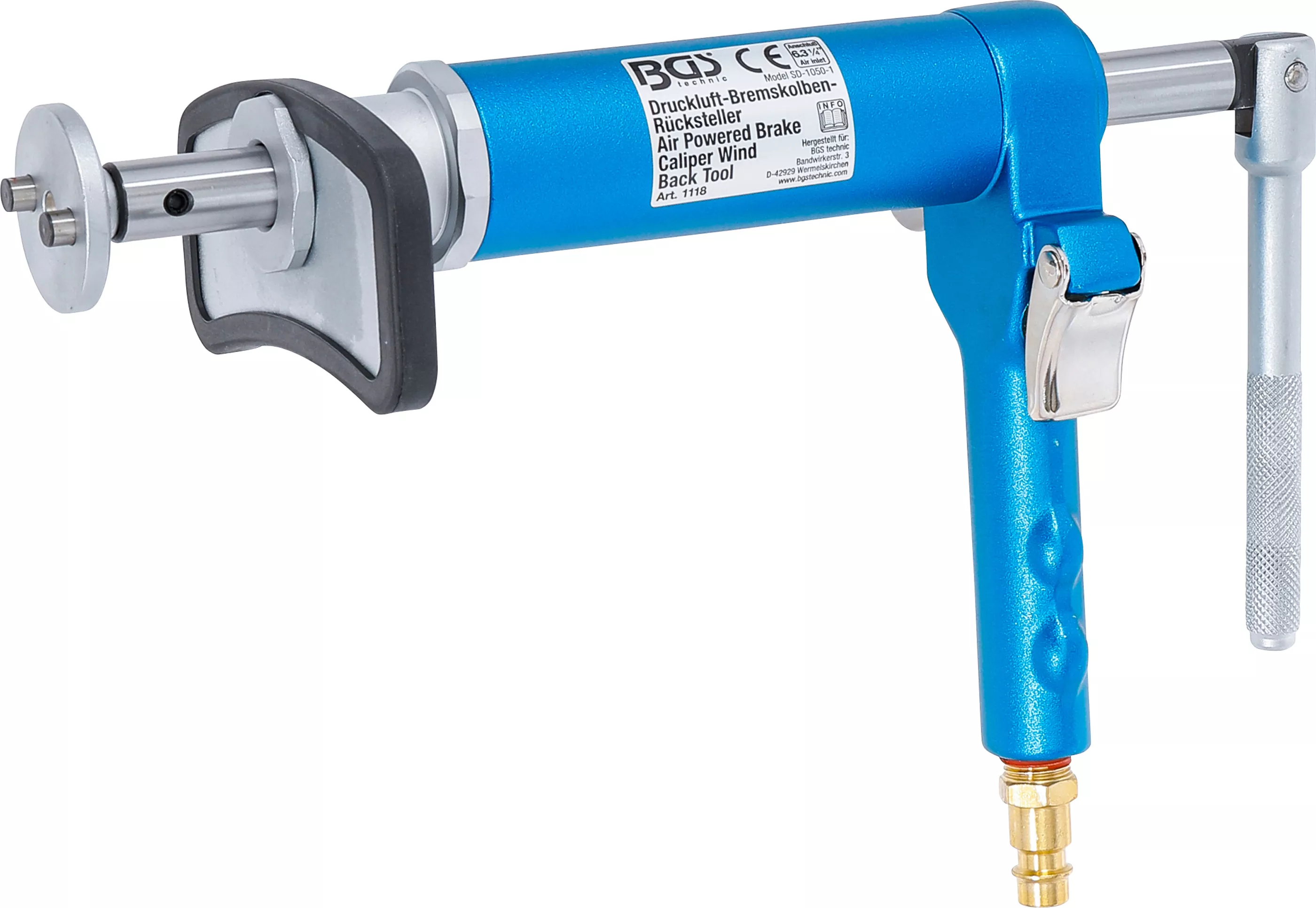 Frână - Dispozitiv pneumatic presare cilindri de frana