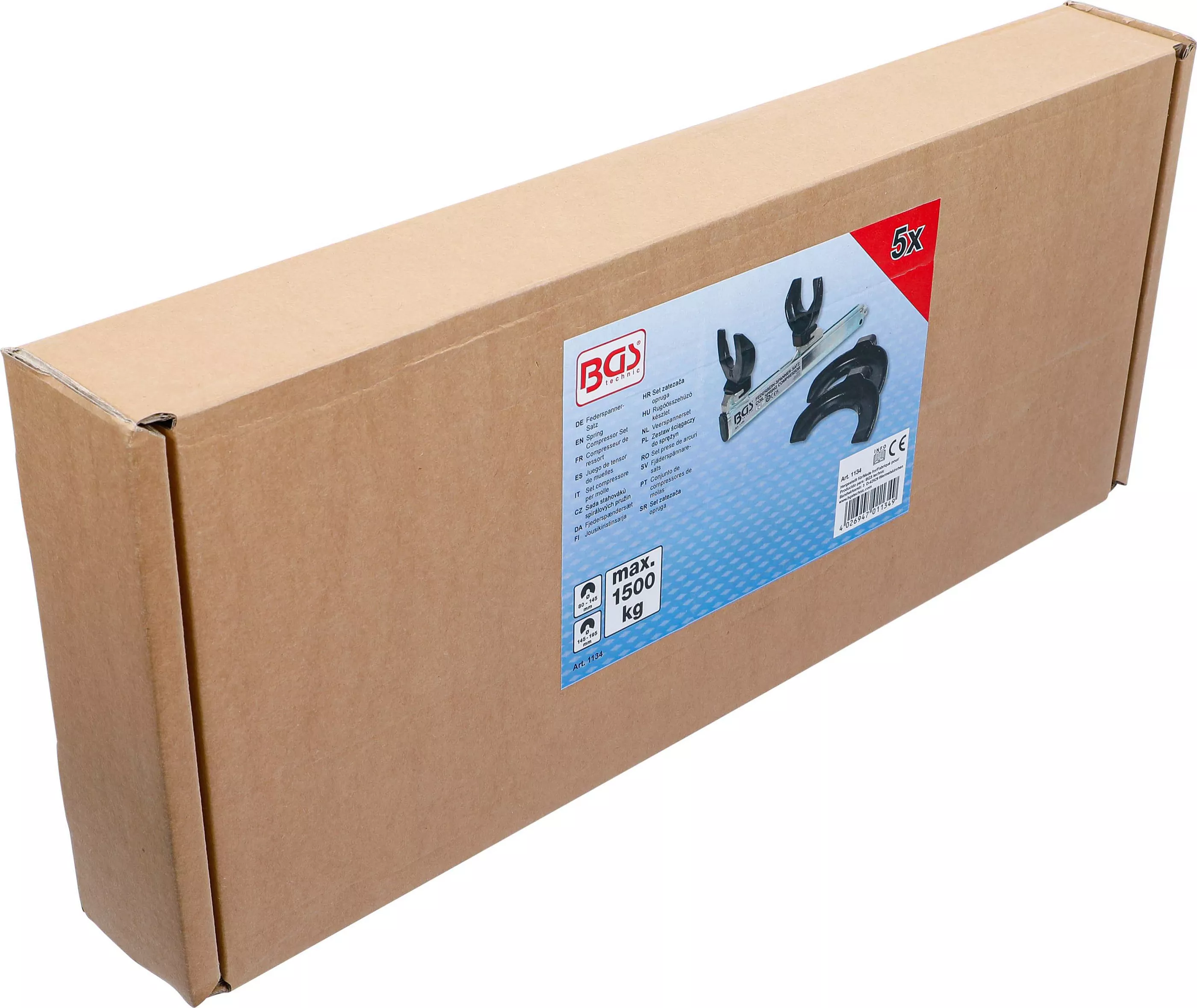 Set prese de arcuri | 1500 kg [5]