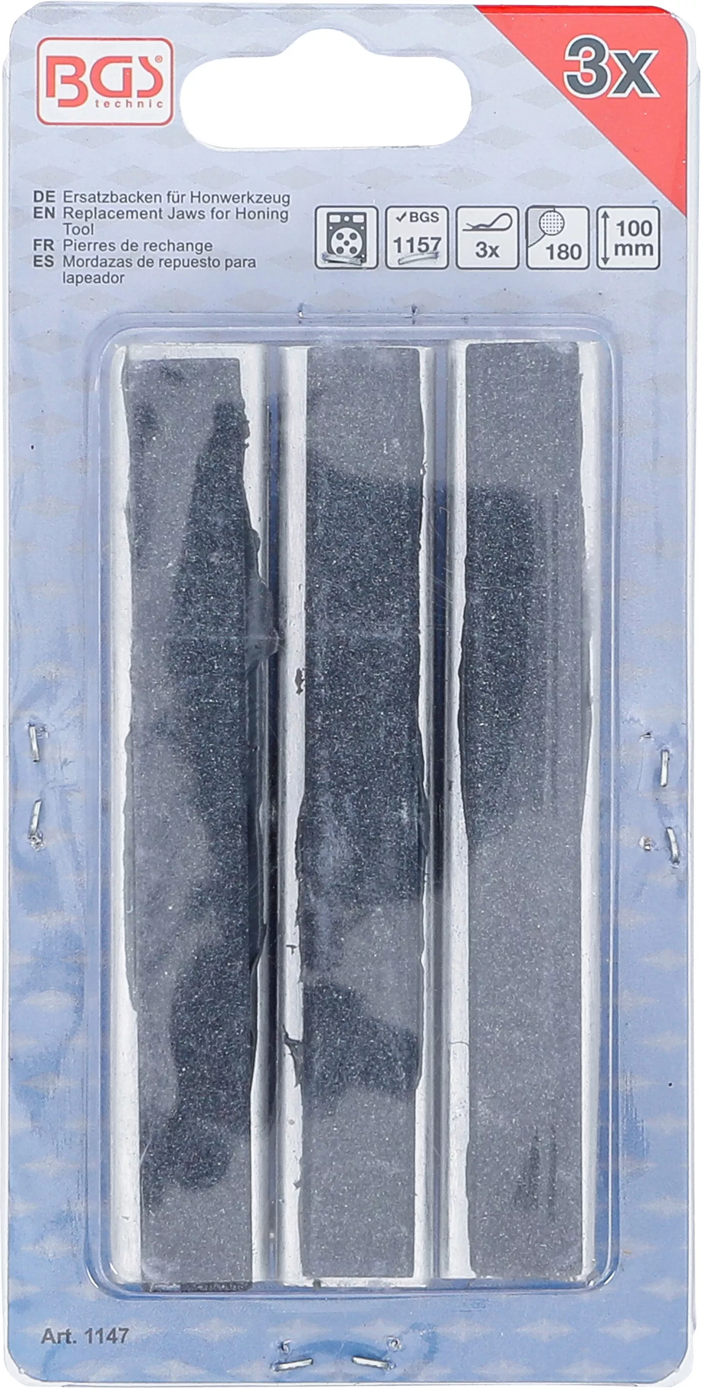 Bacuri de schimb pentru unealta de honuit BGS 1157 | Bacuri 100 mm | K 180 | 3 piese [4]