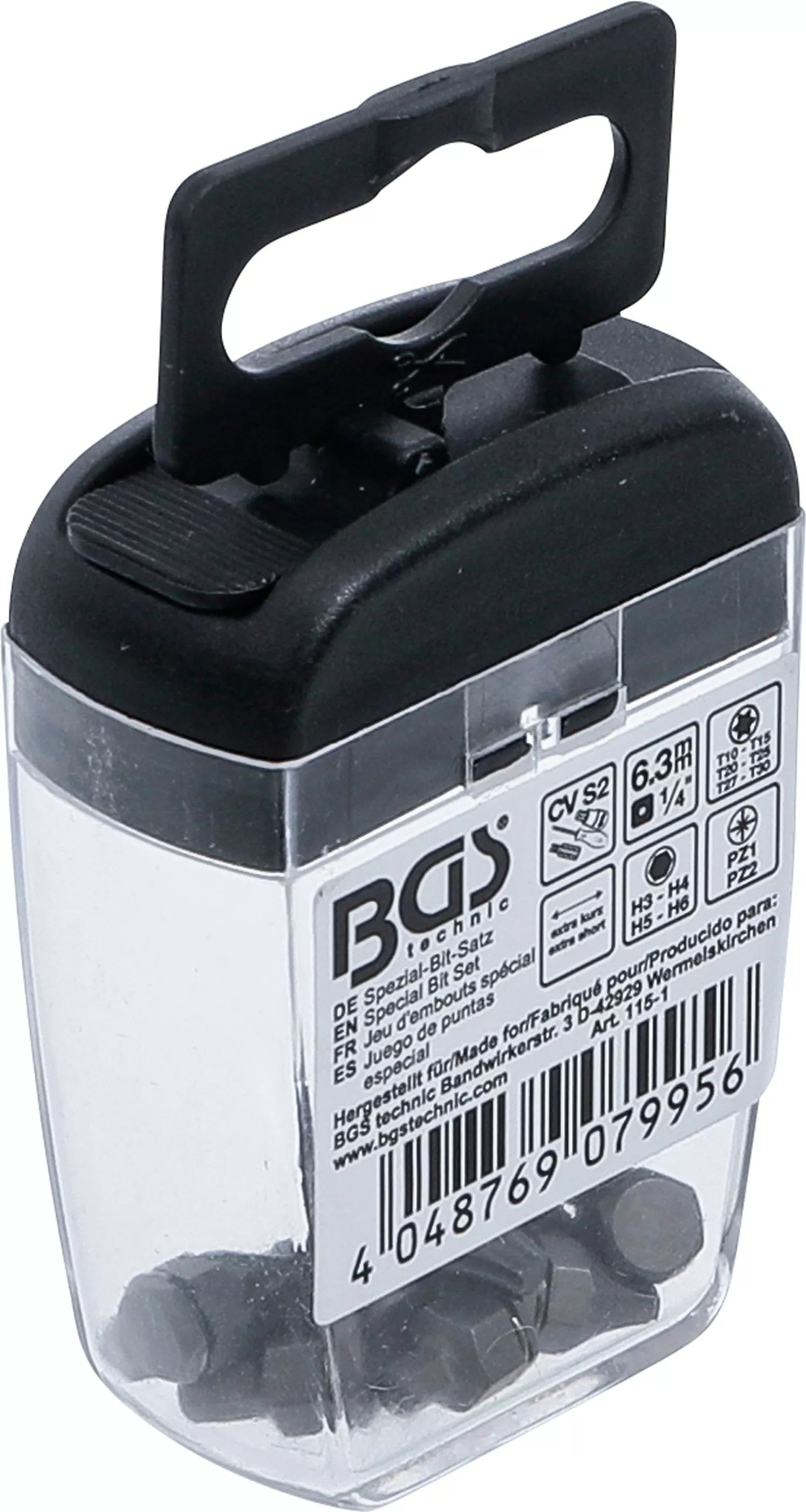 Set biti special | Actionare hexagon interior 6,3 mm (1/4") | pentru BGS 115 [4]