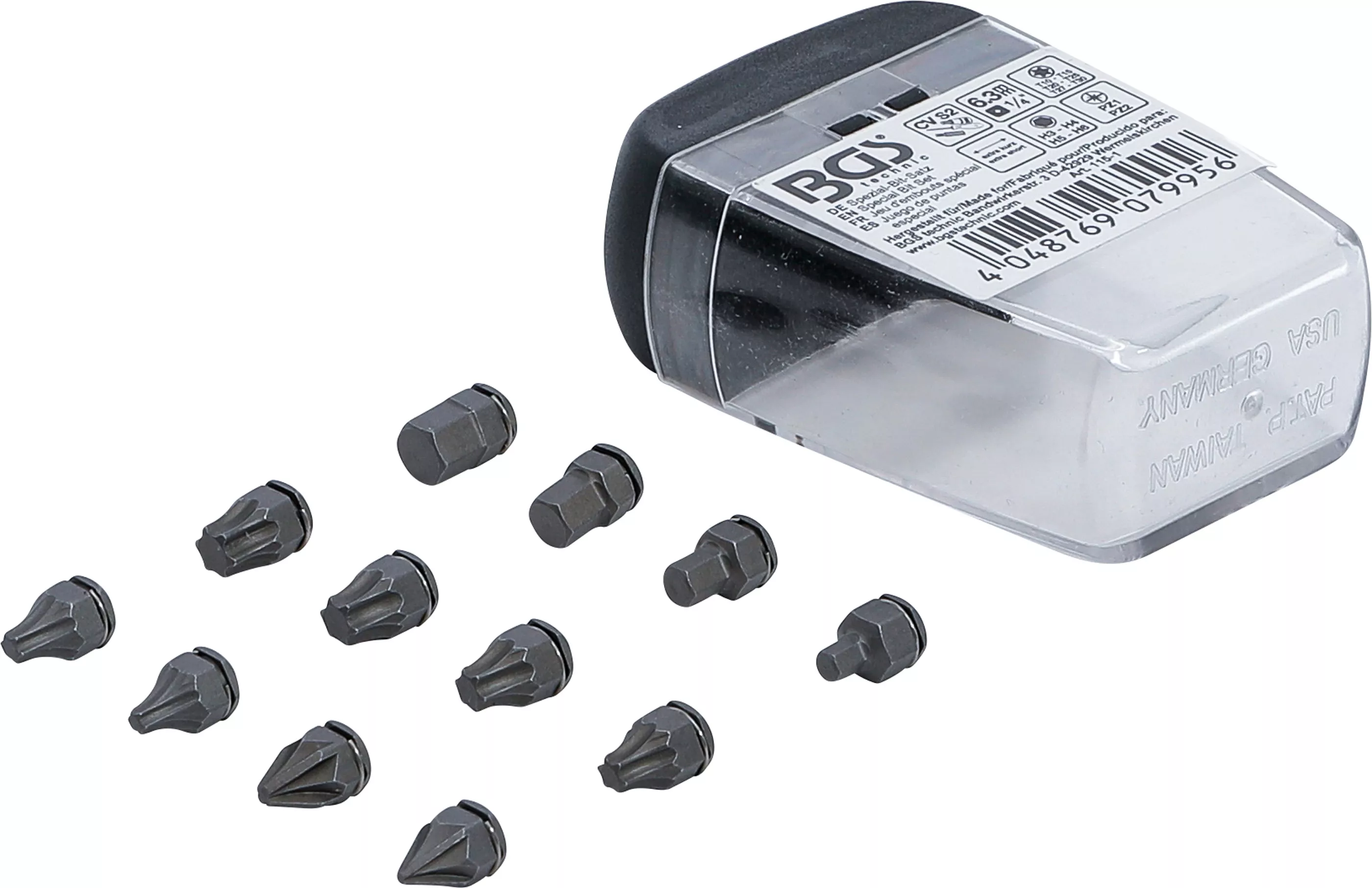 Bituri - Set biti special | Actionare hexagon interior 6,3 mm (1/4") | pentru BGS 115