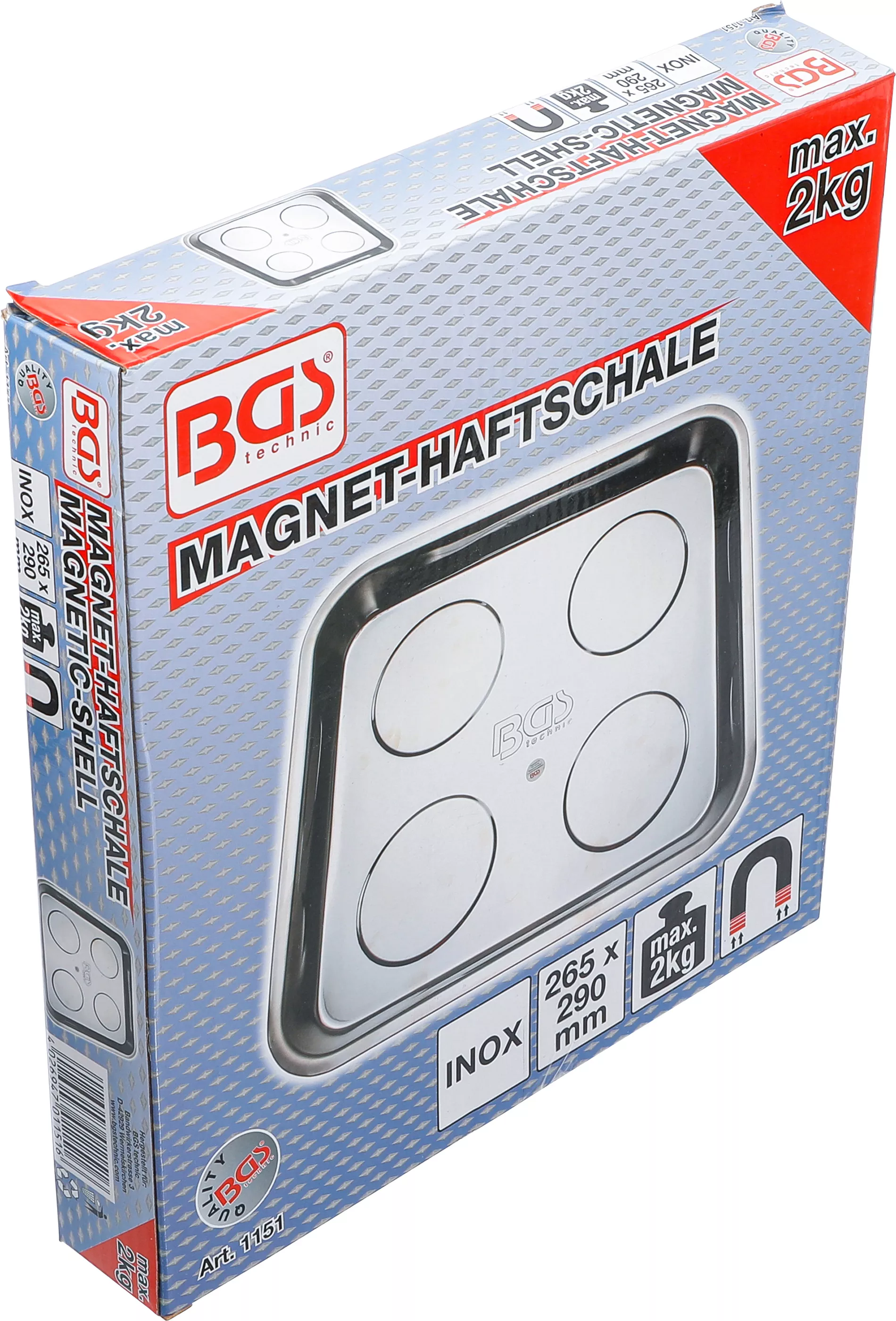 Tava magnetica | Inox | 265 x 290 mm [3]