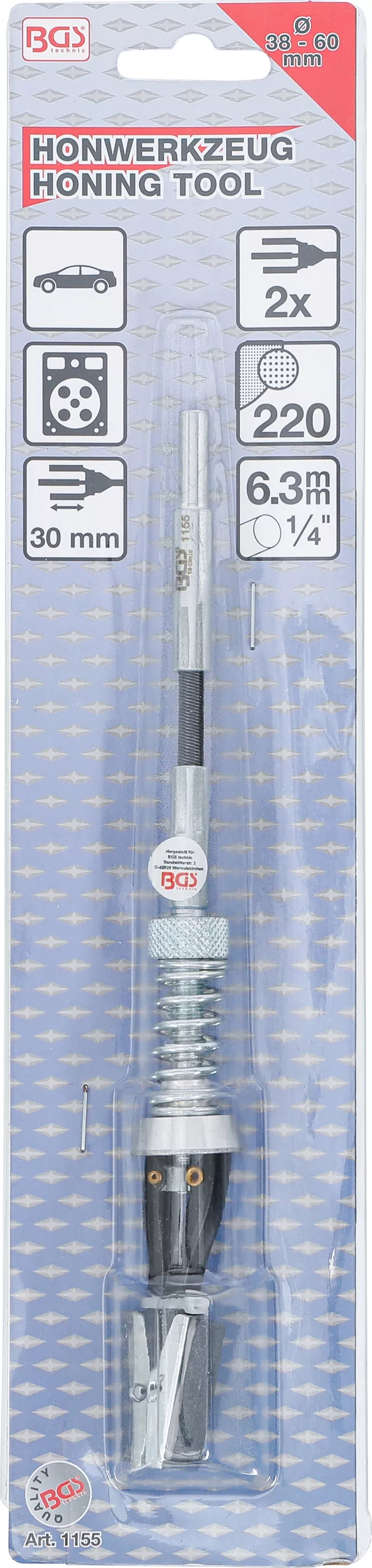 Dispozitiv honuire, 2 brate | o 38 - 60 mm | Bacuri 30 mm [5]