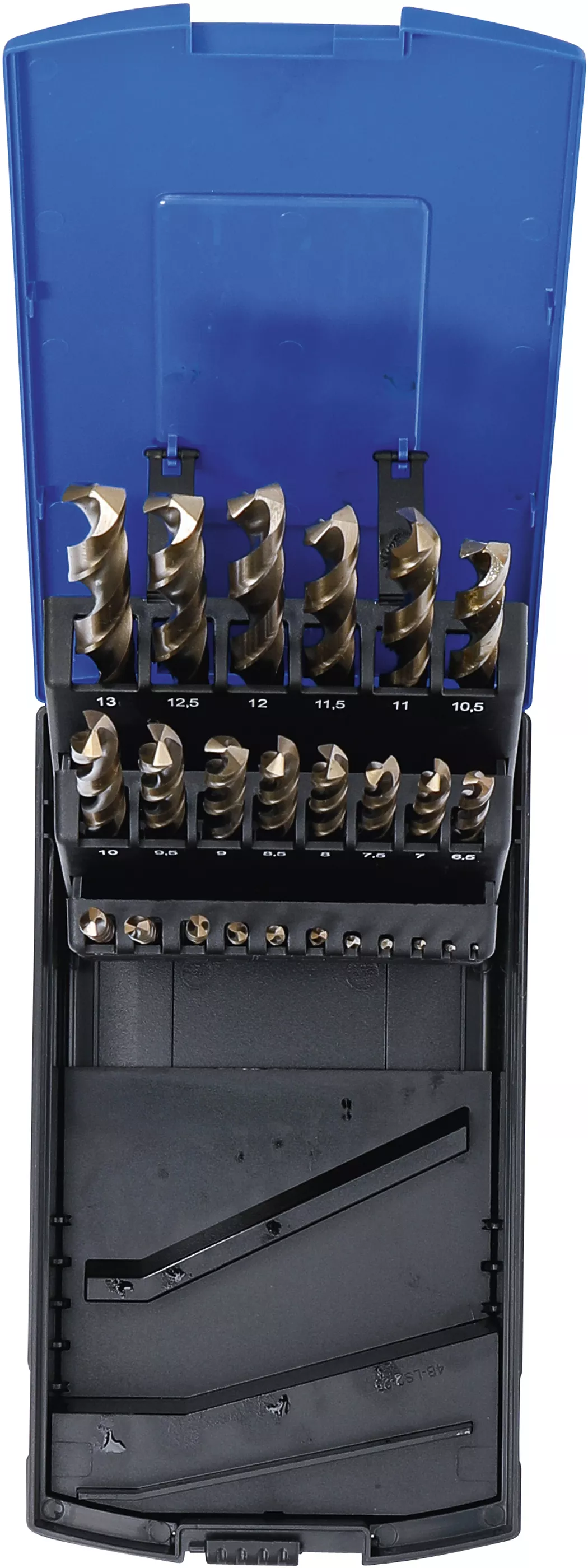 Set burghie spiralate | HSS-G M35 otel cu cobalt | 1 - 13 mm | 25 piese [4]