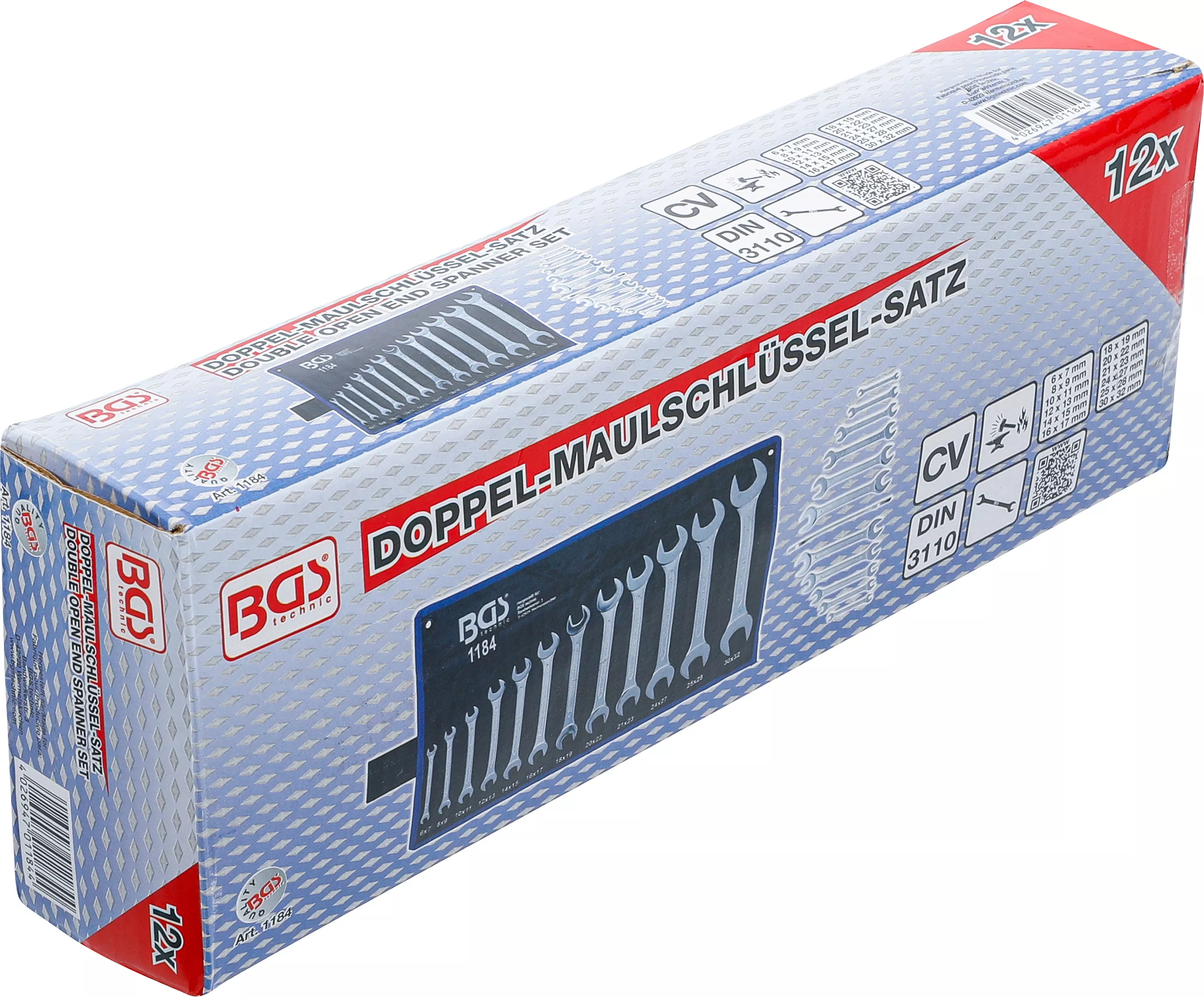 Set chei fixe duble | 6 x 7 - 30 x 32 mm | 12 piese [6]