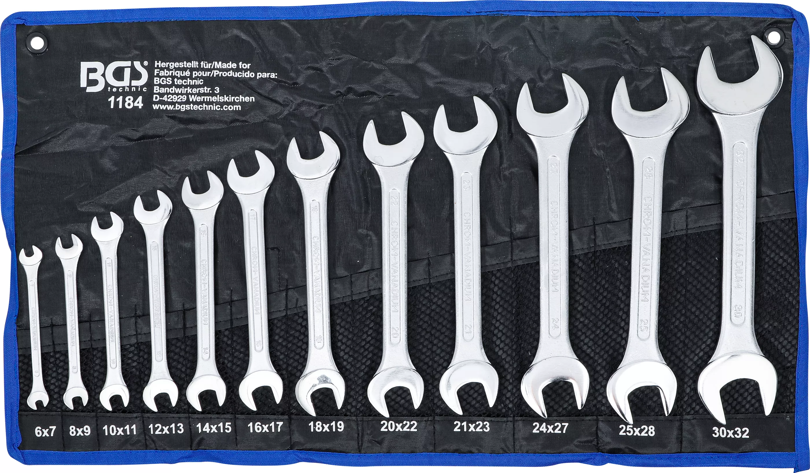 Set chei fixe duble | 6 x 7 - 30 x 32 mm | 12 piese [1]