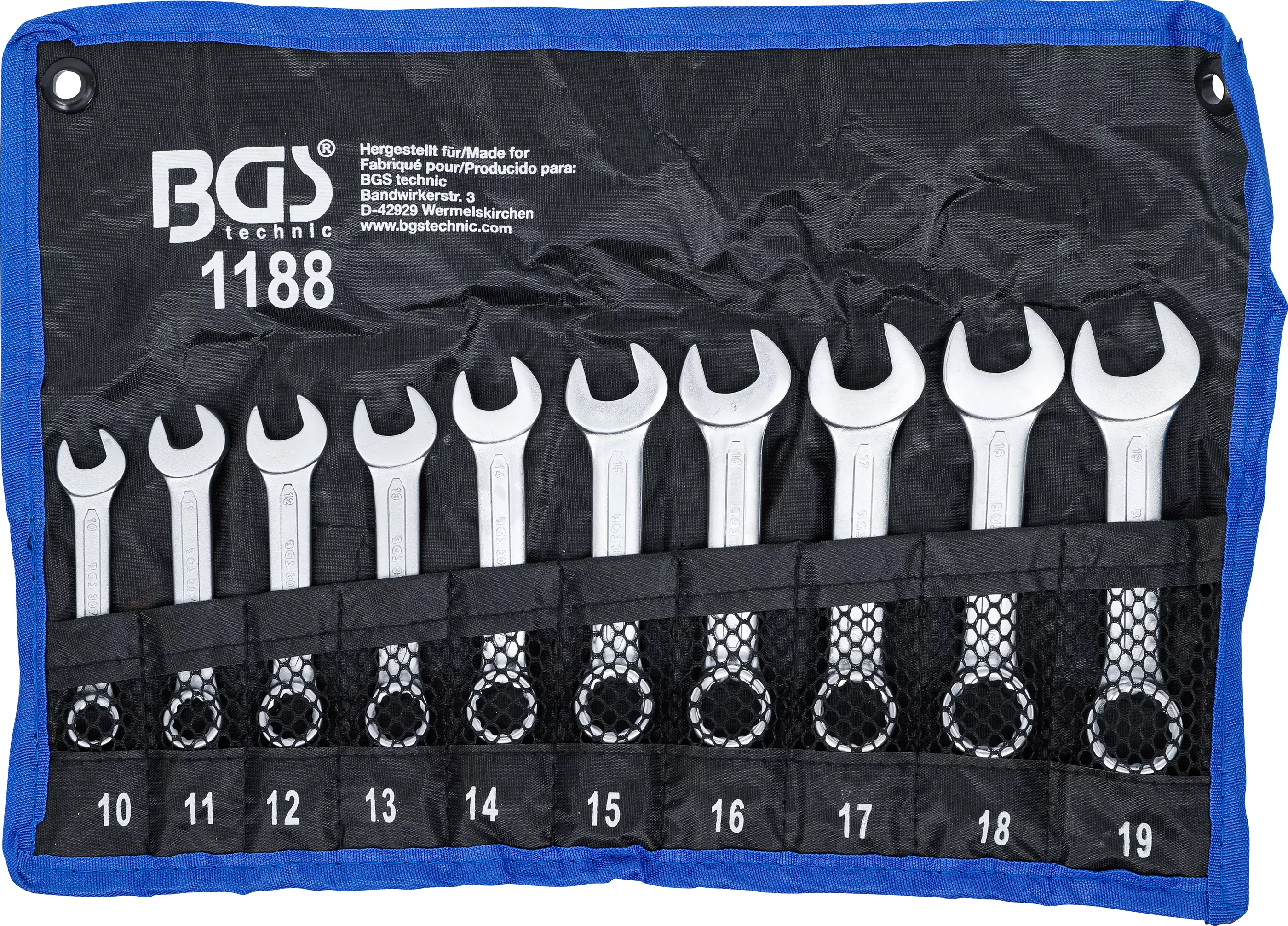 Set chei combinate | extra scurte | 10 - 19 mm | 10 piese [5]