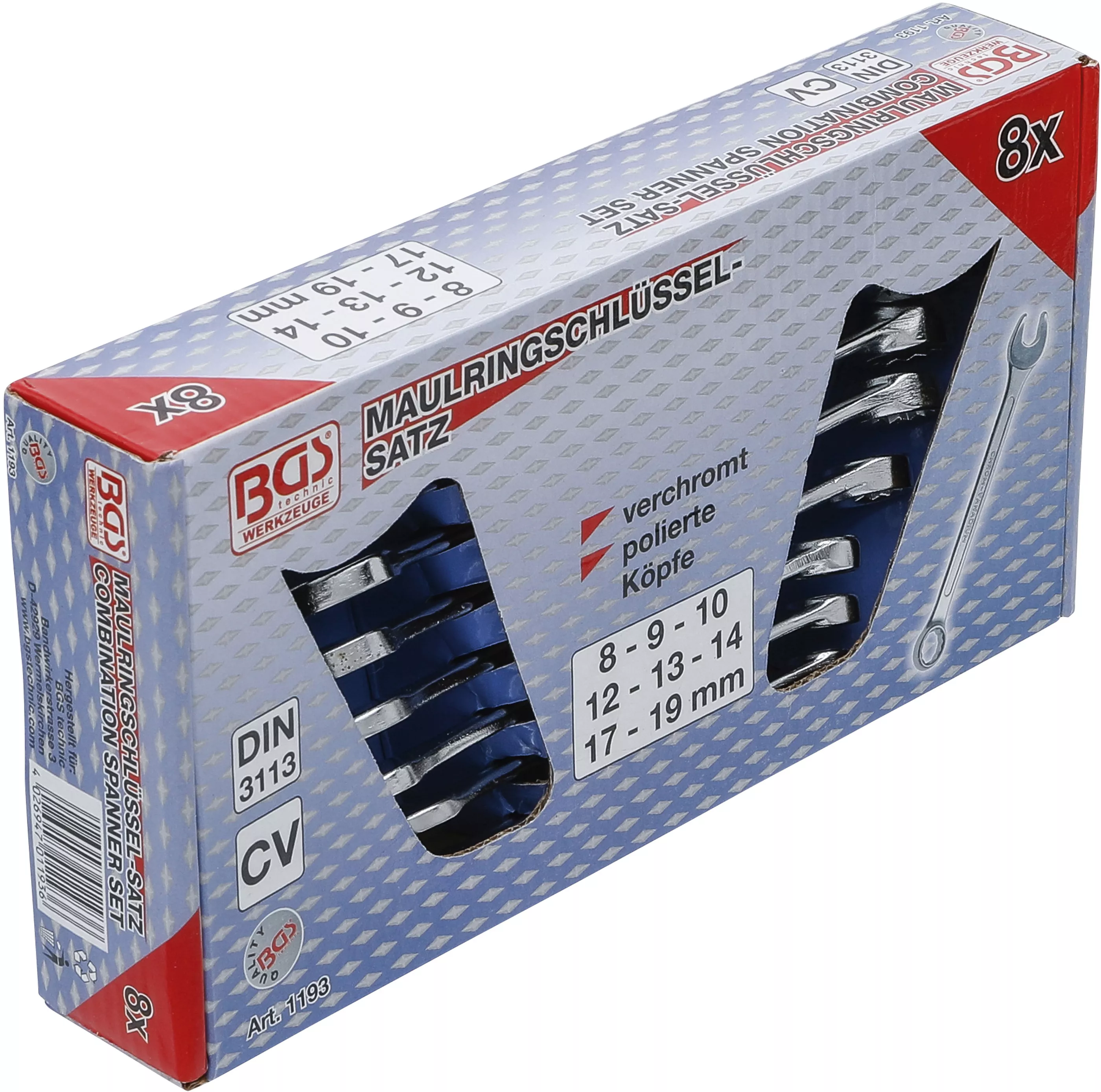 Set chei combinate | 8 - 19 mm | 8 piese [3]