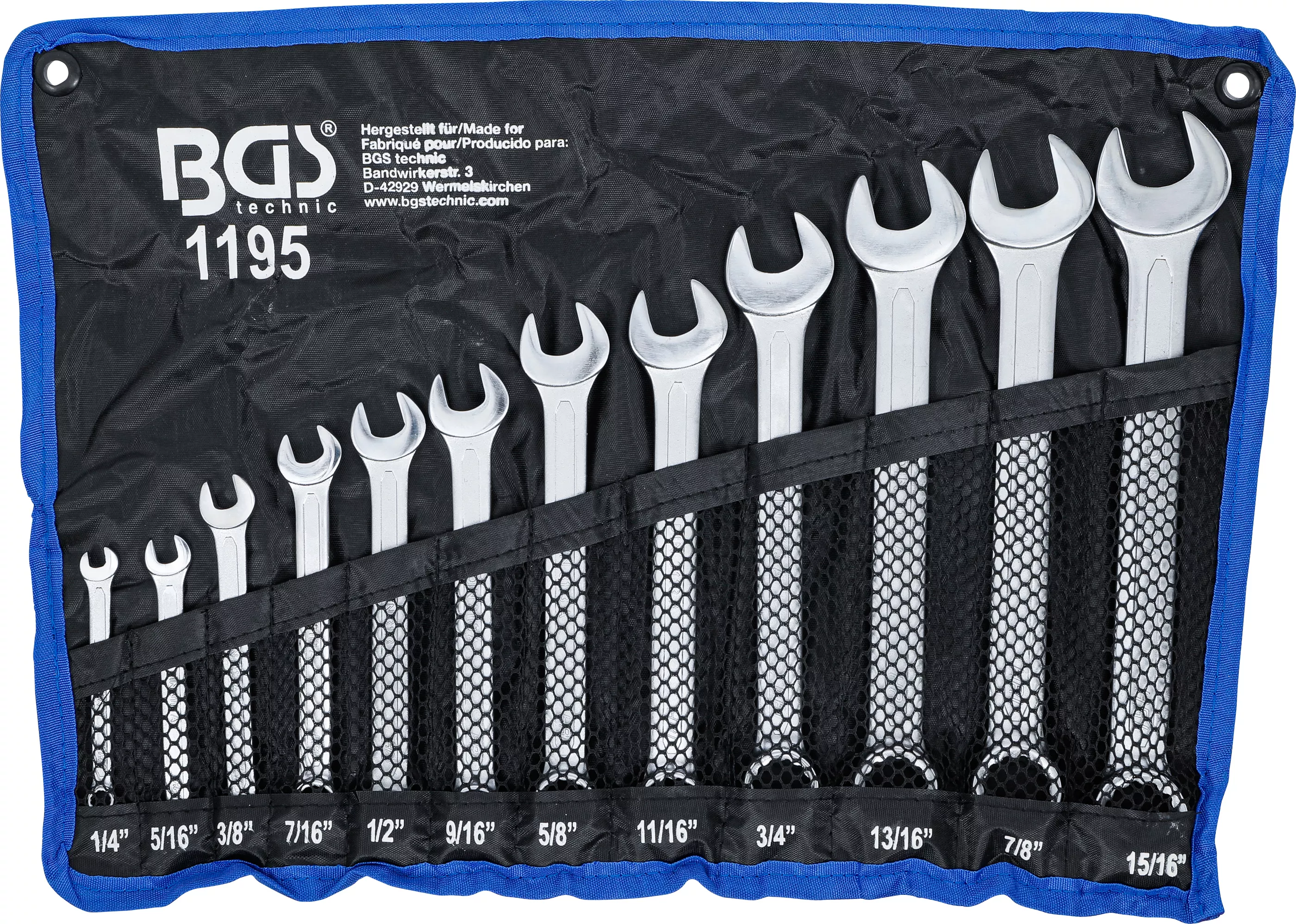 Set chei combinate | Marimi in toli | 1/4" - 15/16" | 12 piese [6]