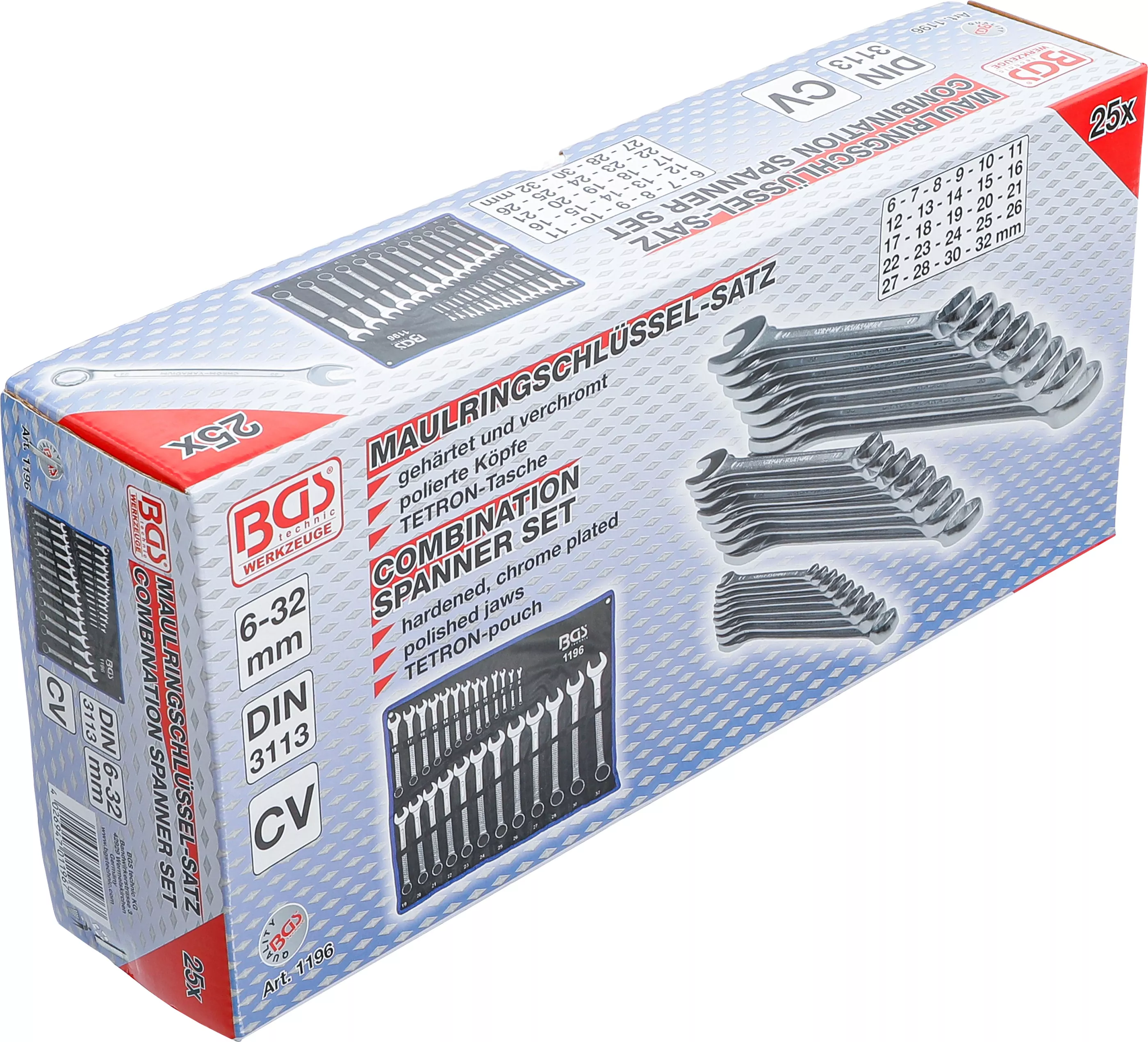 Set chei combinate | 6 - 32 mm | 25 piese [8]