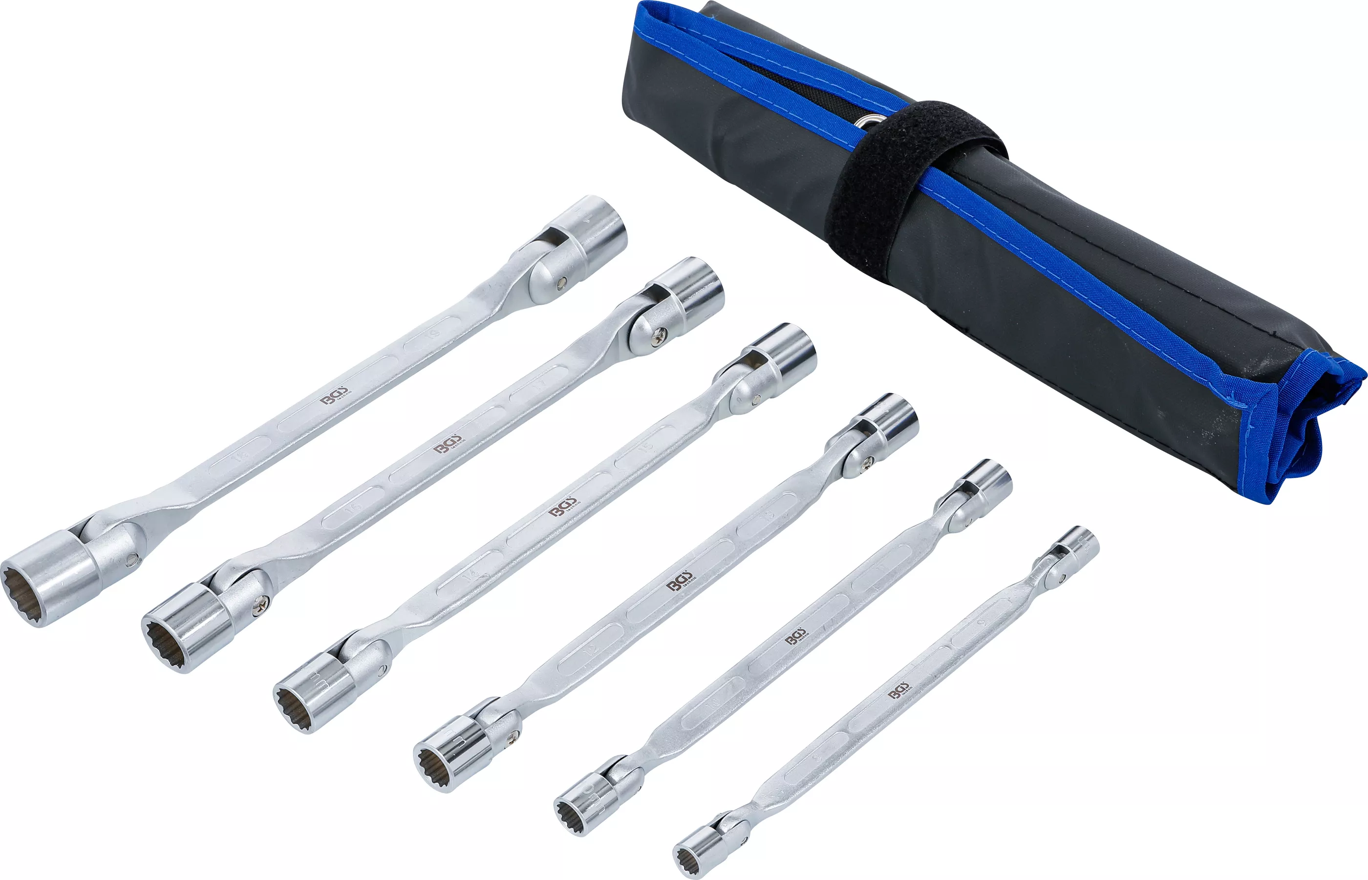Set chei inelare duble cu capete flexibile | 6 piese [2]