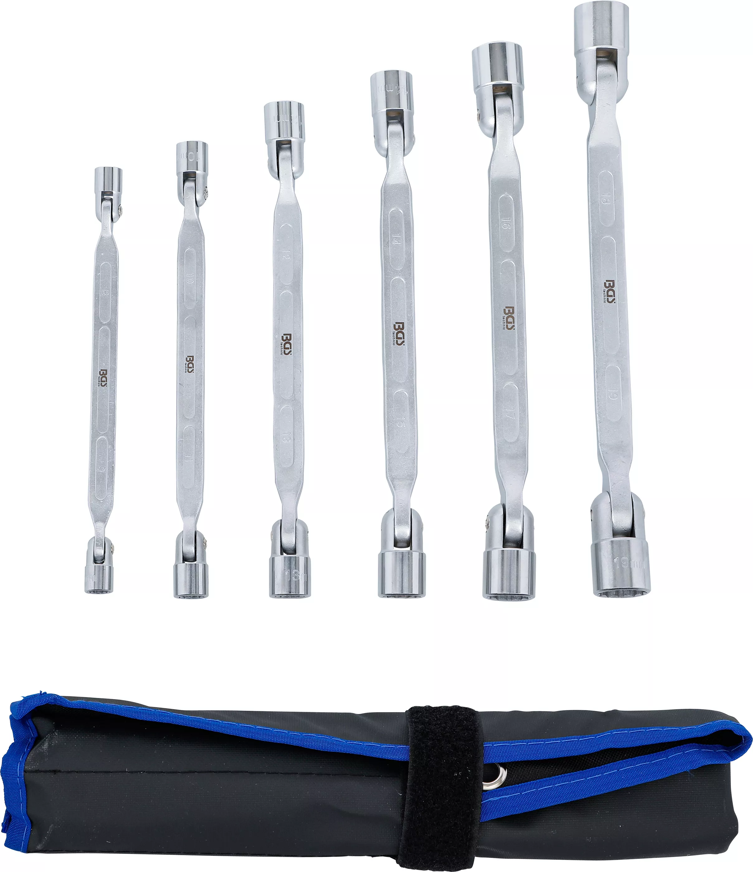 Set chei inelare duble cu capete flexibile | 6 piese [3]