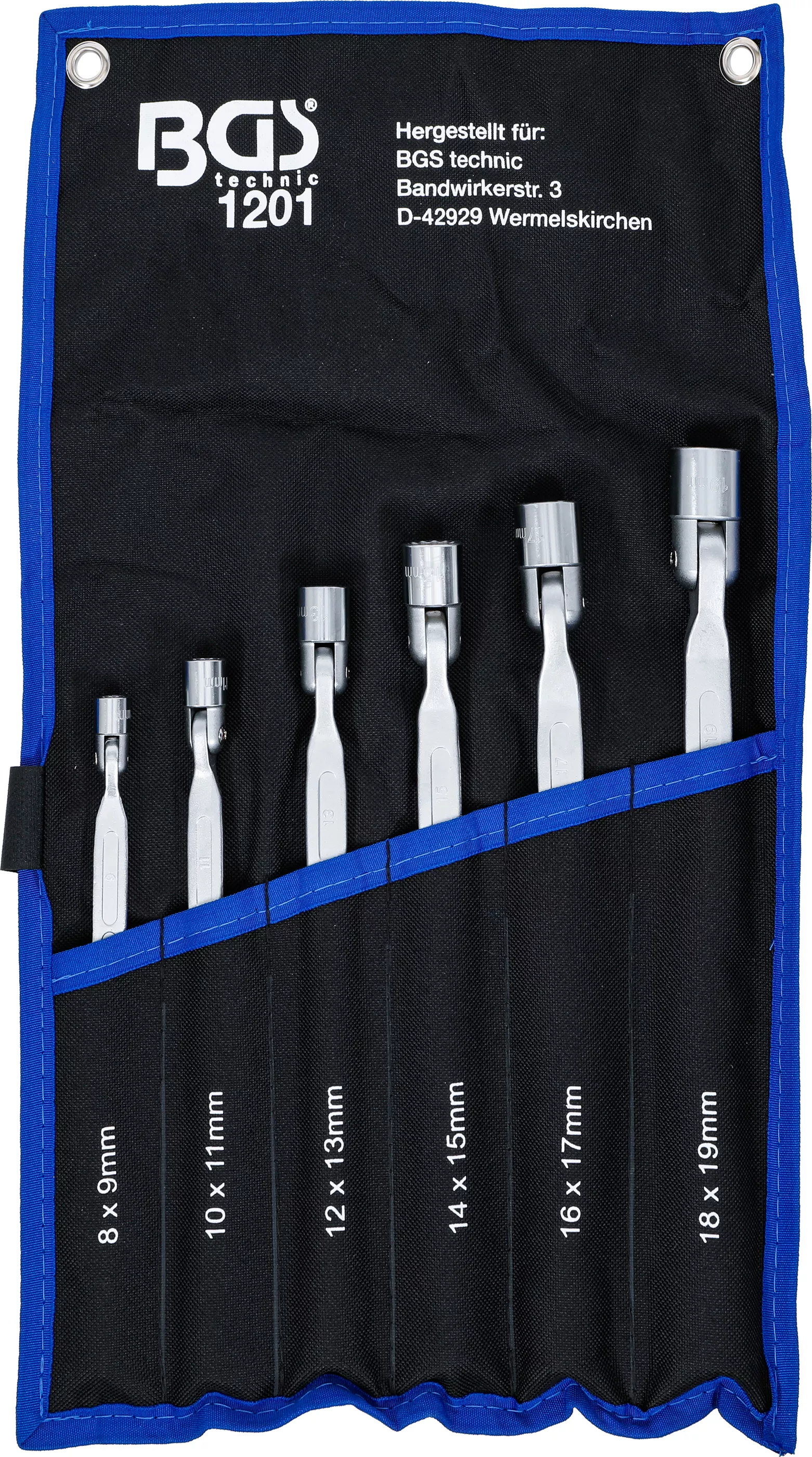 Set chei inelare duble cu capete flexibile | 6 piese [5]