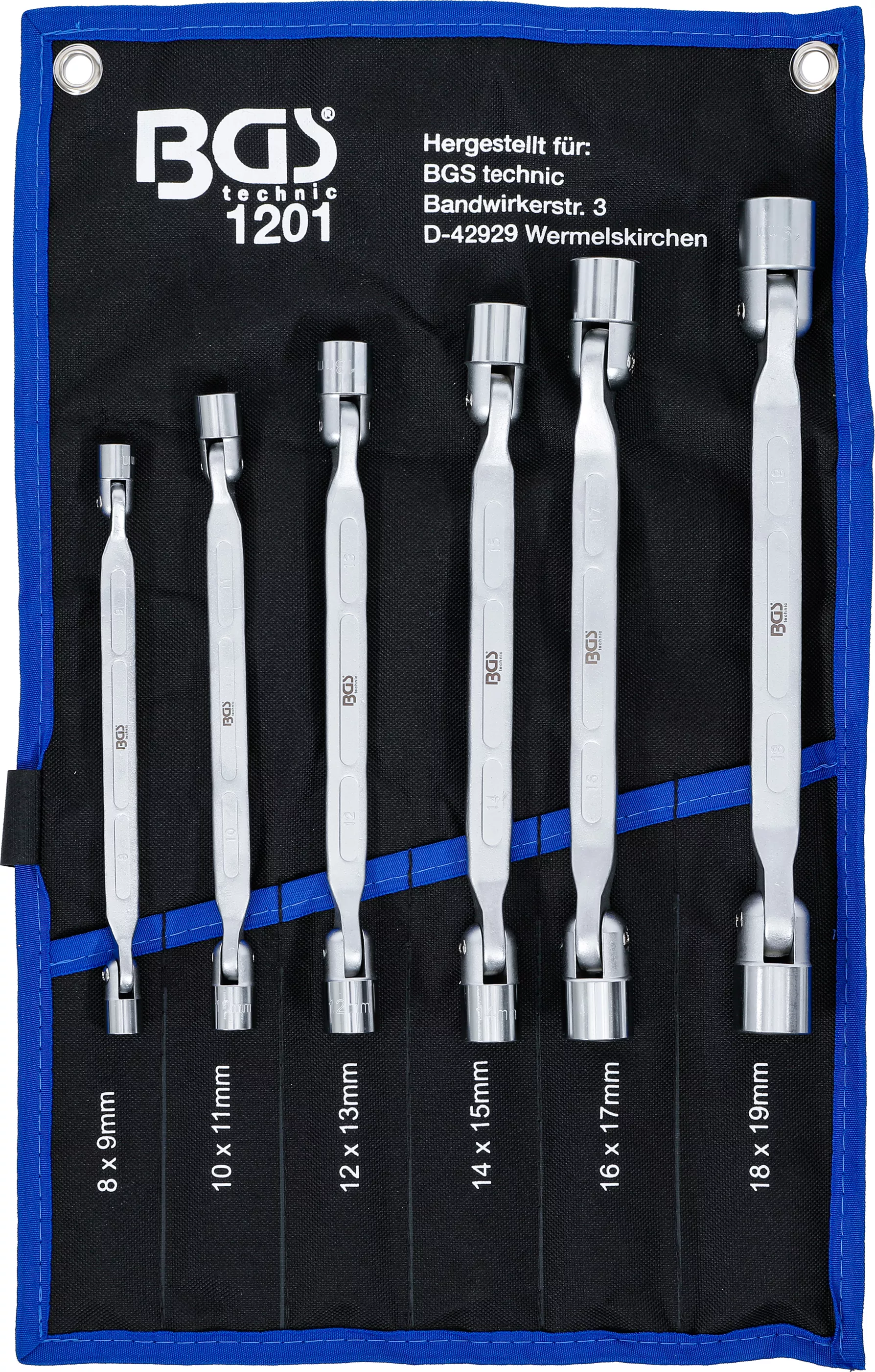 Set chei inelare duble cu capete flexibile | 6 piese [1]