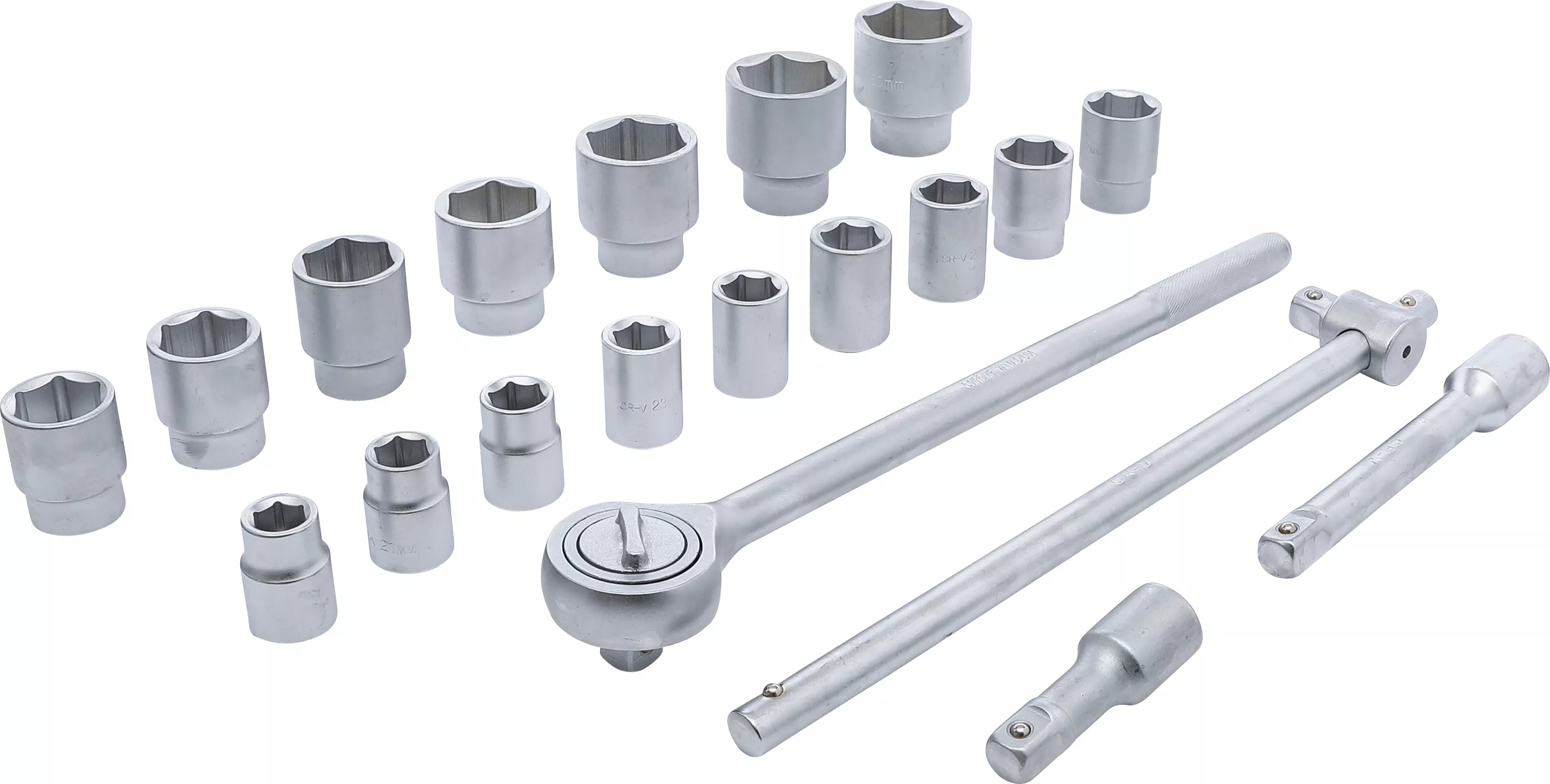 Set chei tubulare | Antrenare 20 mm (3/4") | 19 - 50 mm | 20 piese [5]