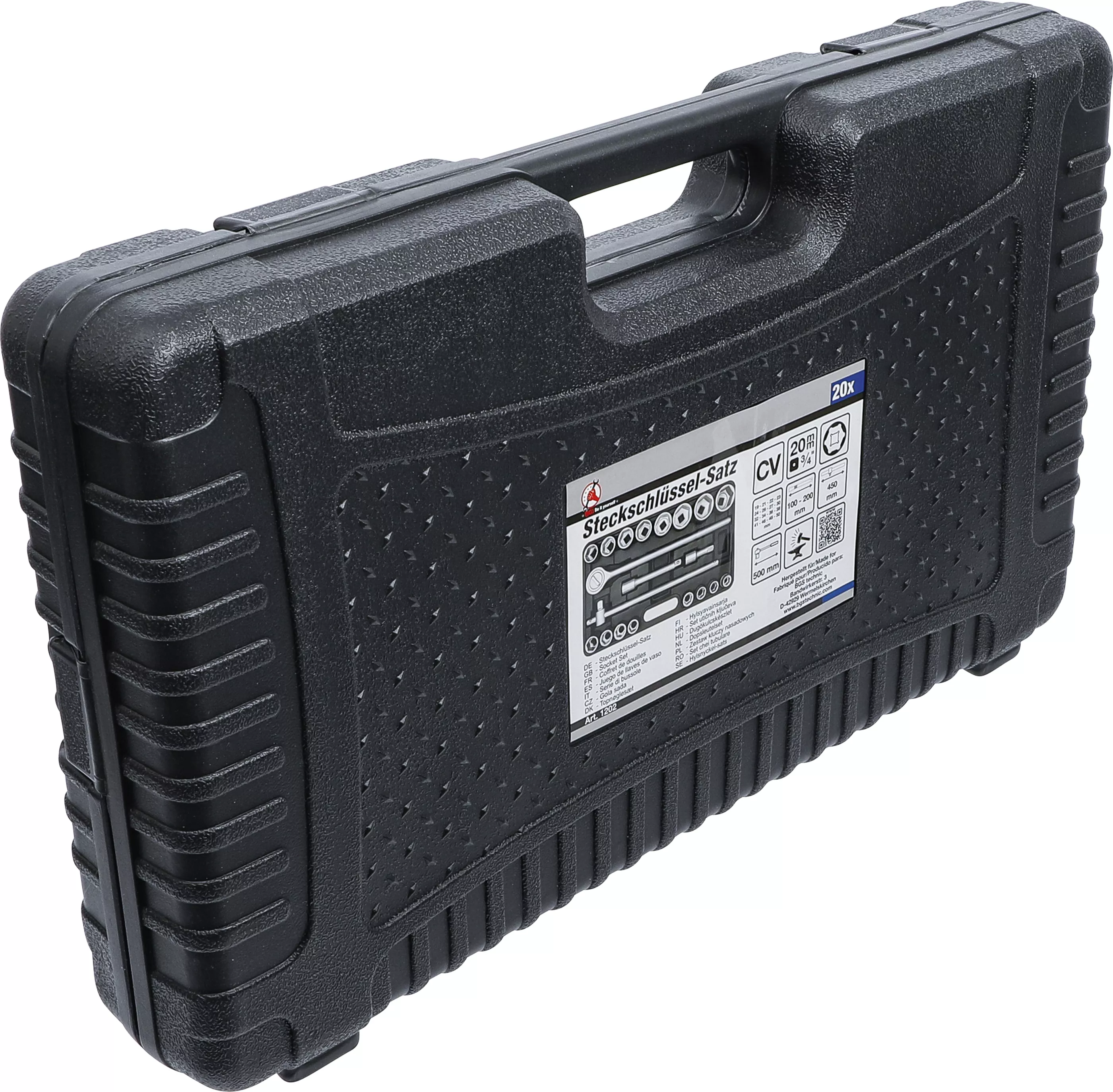 Set chei tubulare | Antrenare 20 mm (3/4") | 19 - 50 mm | 20 piese [7]