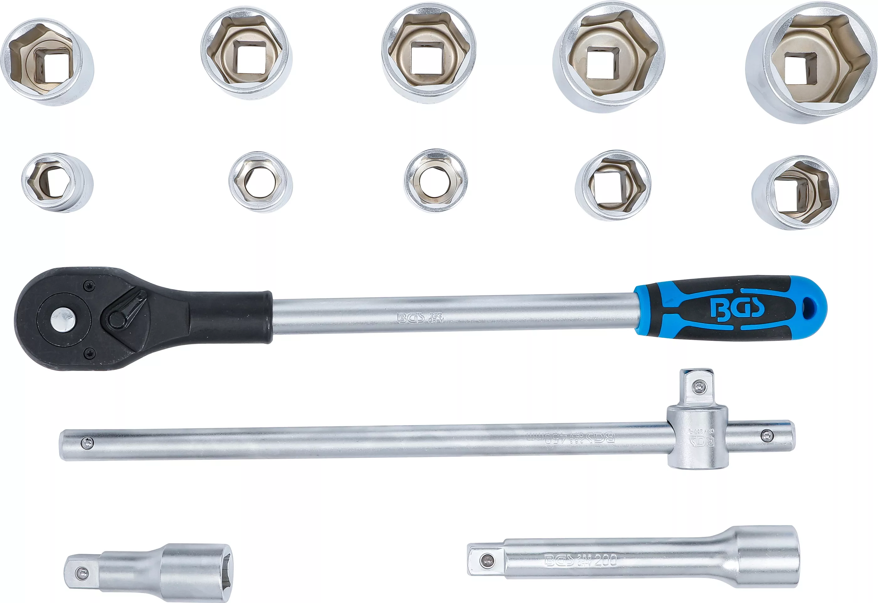 Set chei tubulare | Antrenare 20 mm (3/4") | 14 piese [6]
