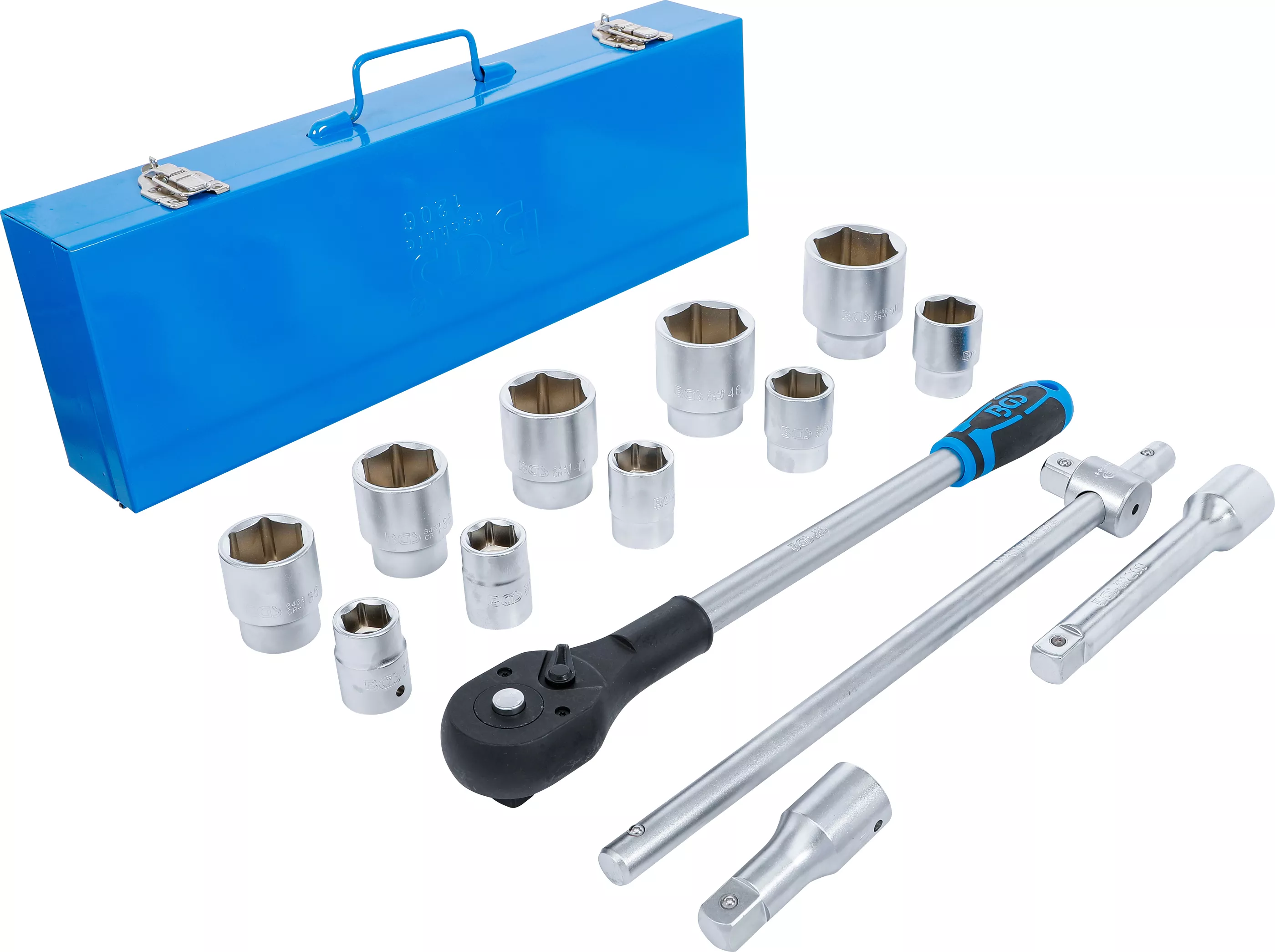 Scule - Set chei tubulare | Antrenare 20 mm (3/4") | 14 piese