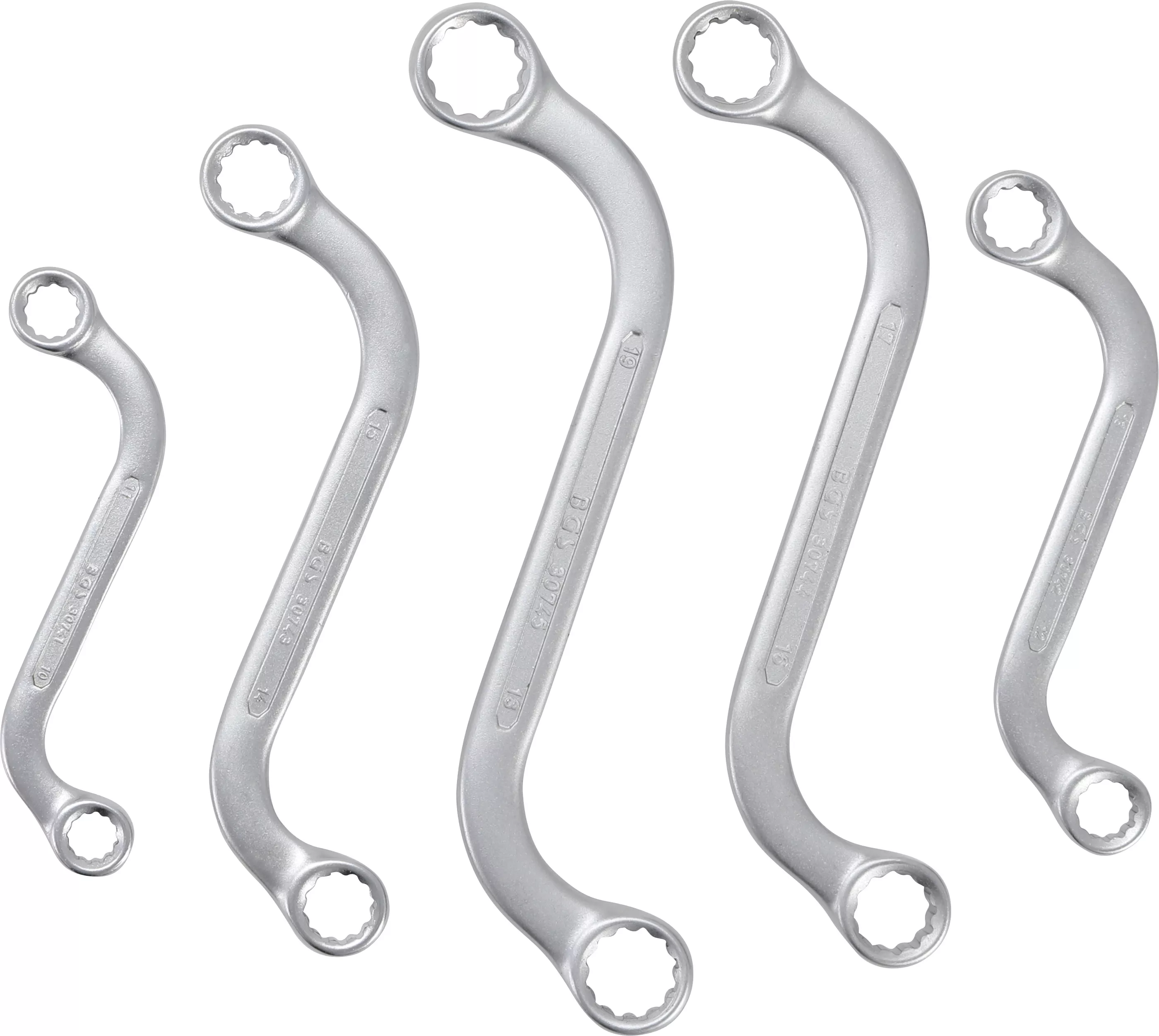 Set chei inelare duble | Forma S | 10 x 11 - 18 x 19 mm | 5 piese [2]