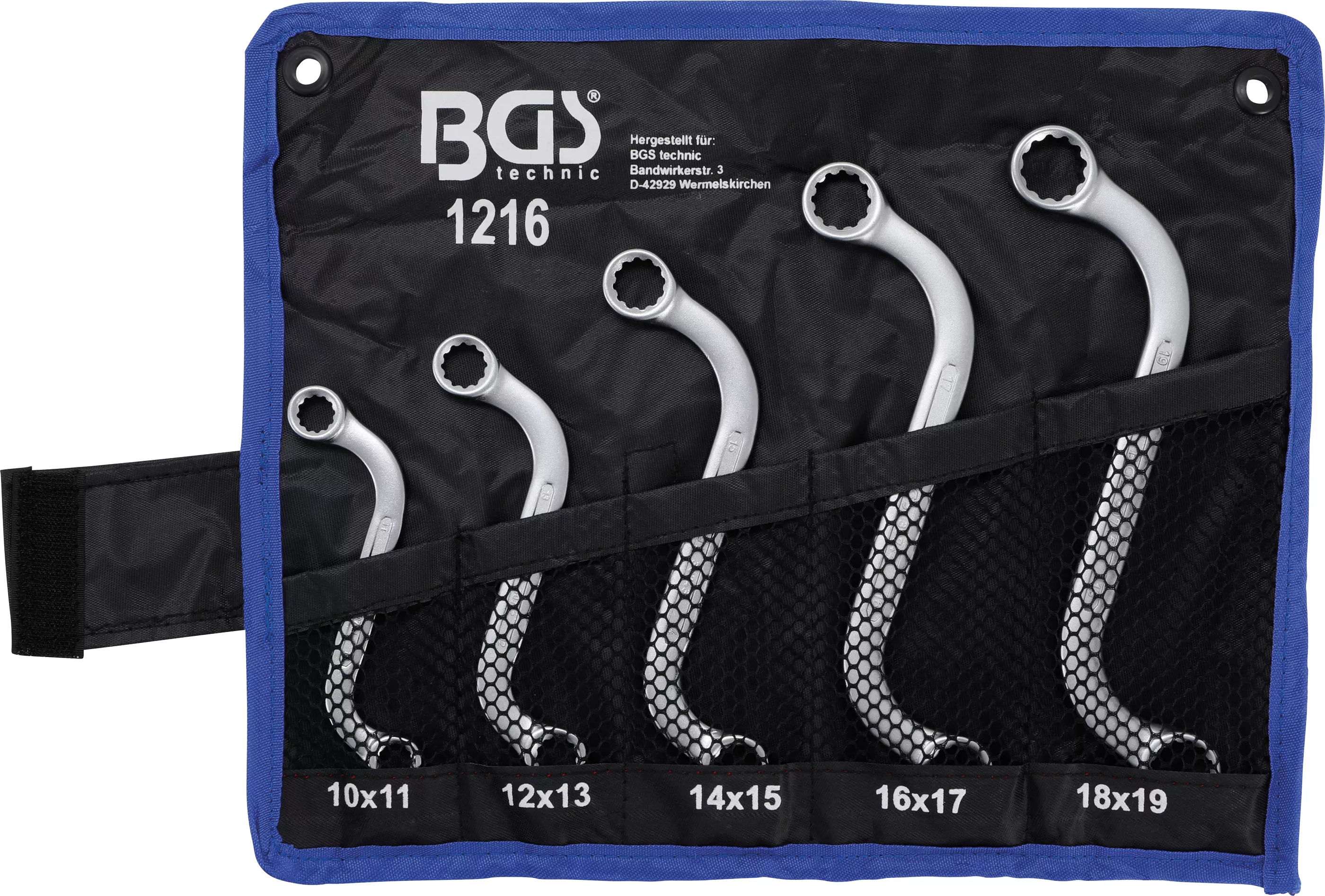 Set chei inelare duble | Forma S | 10 x 11 - 18 x 19 mm | 5 piese [3]