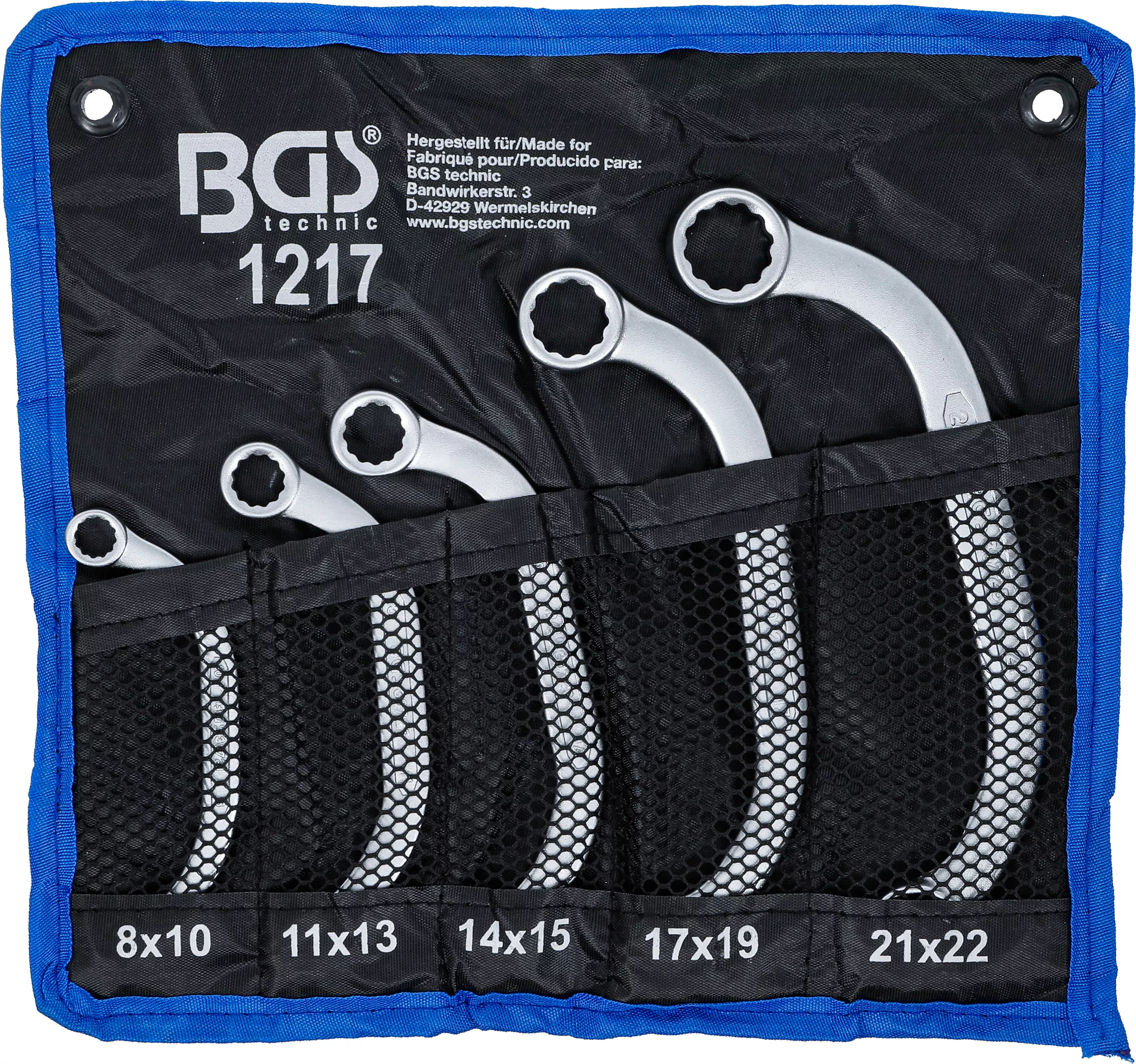Set chei demaror si inelare | 8 x 10 - 21 x 22 mm | 5 piese [5]