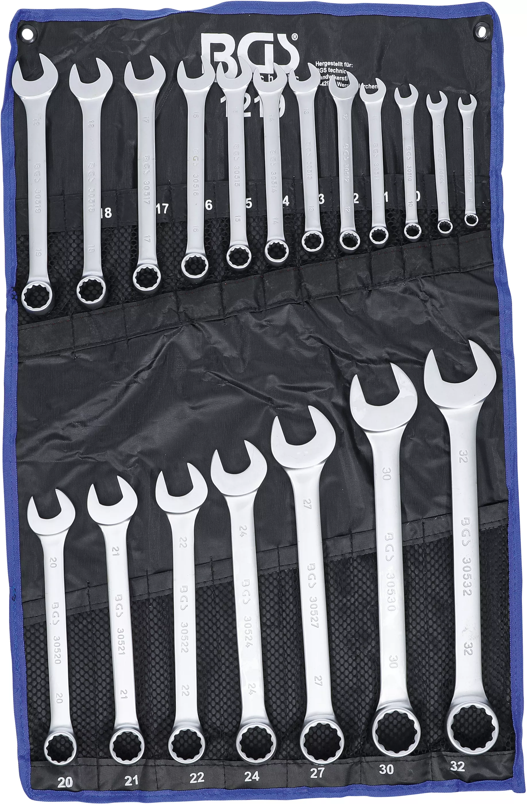 Set chei combinate | 8 - 32 mm | 19 piese [1]