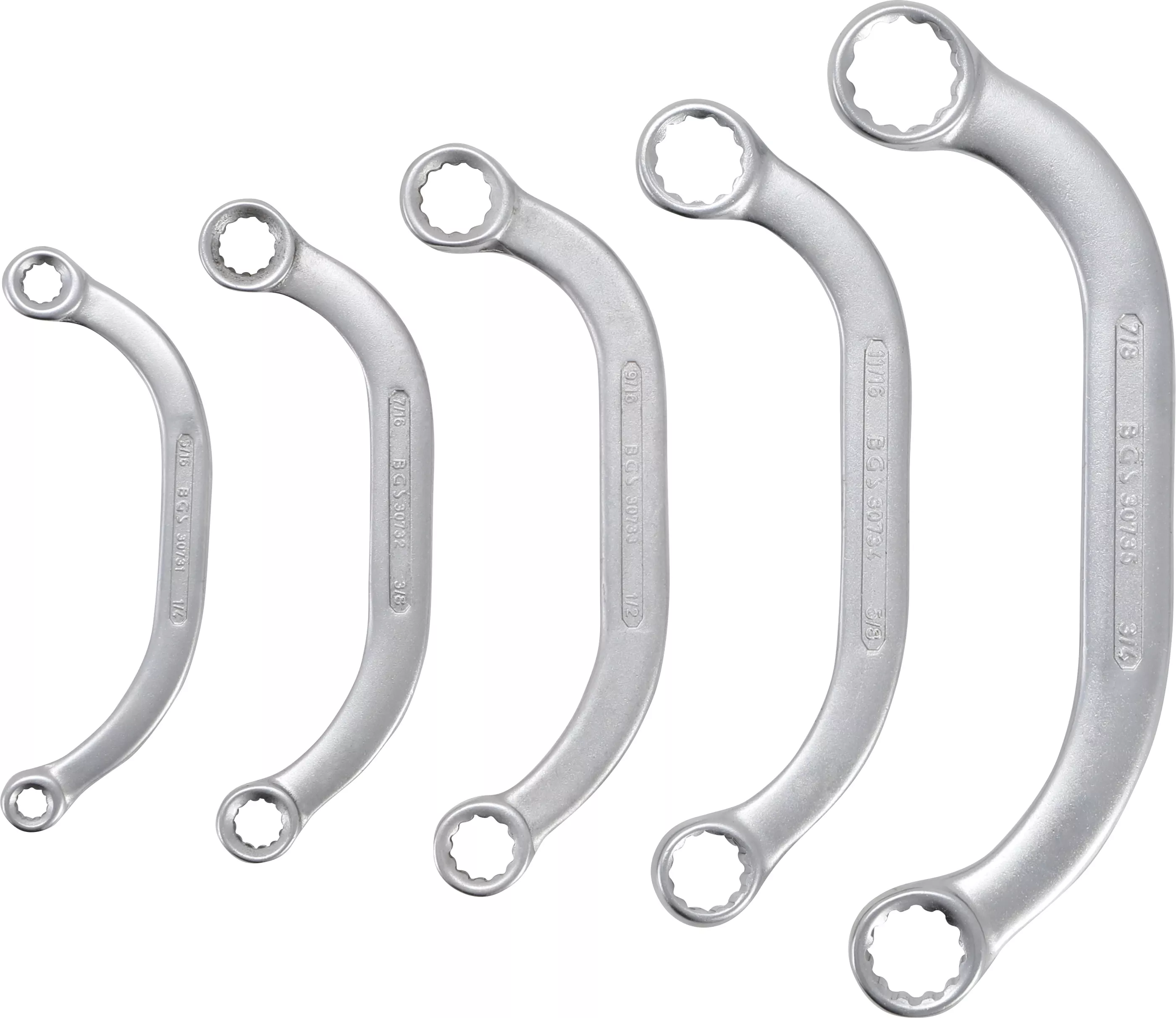 Set chei demaror si inelare | Marimi in toli | 1/4" - 7/8" | 5 piese [2]