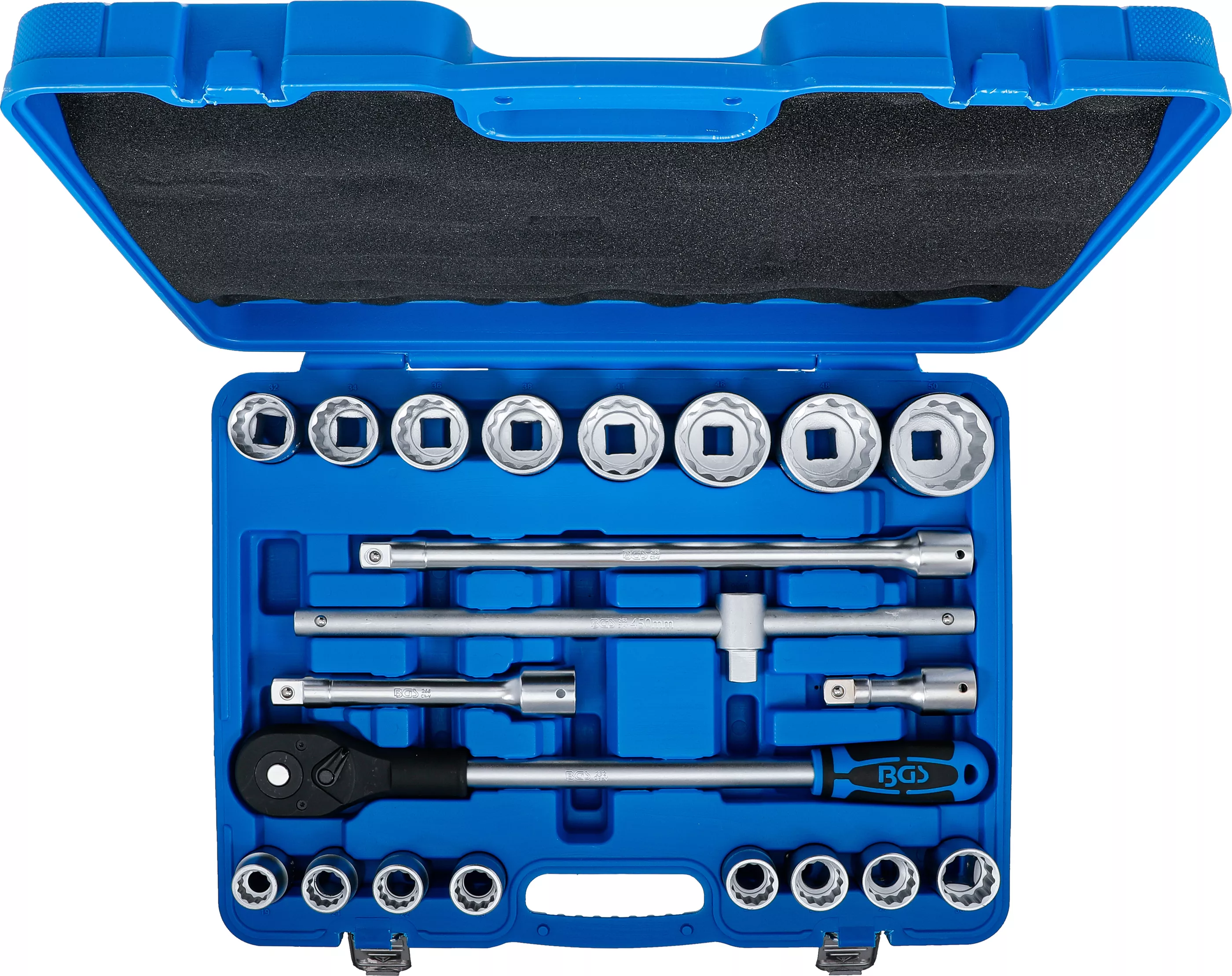 Set chei tubulare 12 colturi | Antrenare 20 mm (3/4") | 21 piese [5]