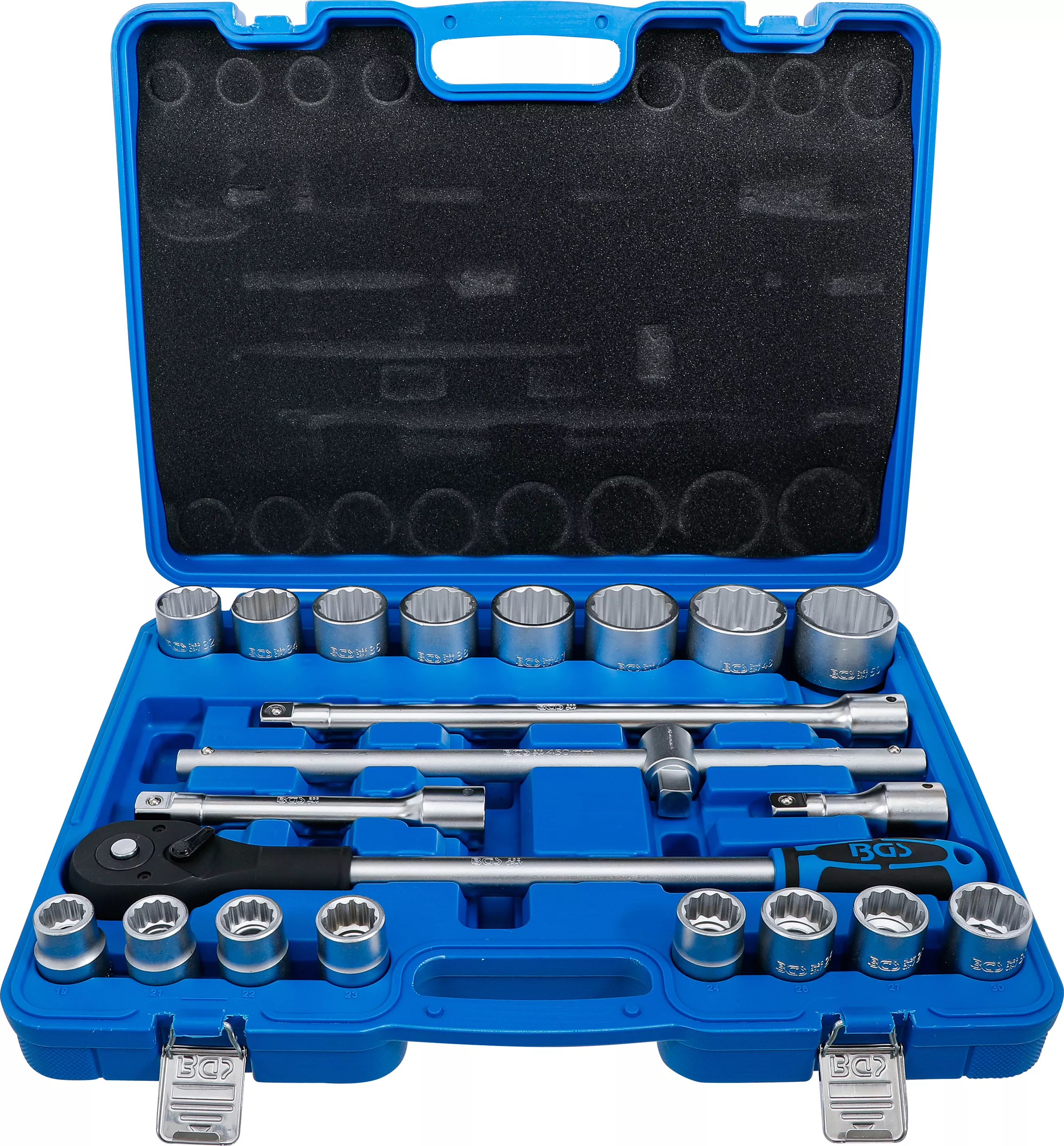 Set chei tubulare 12 colturi | Antrenare 20 mm (3/4") | 21 piese [1]