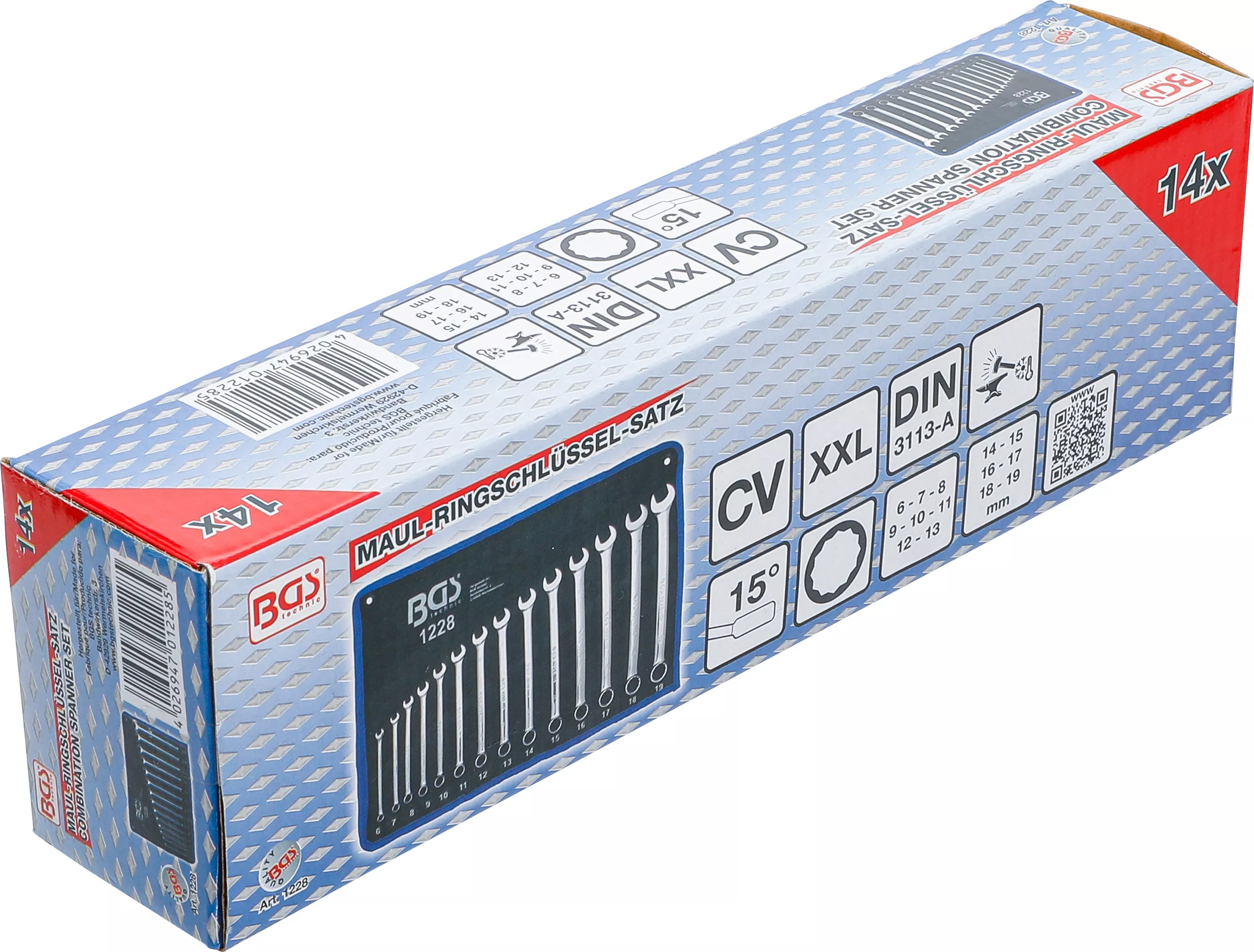 Set chei combinate | extra lungi | 6 - 19 mm | 14 piese [6]