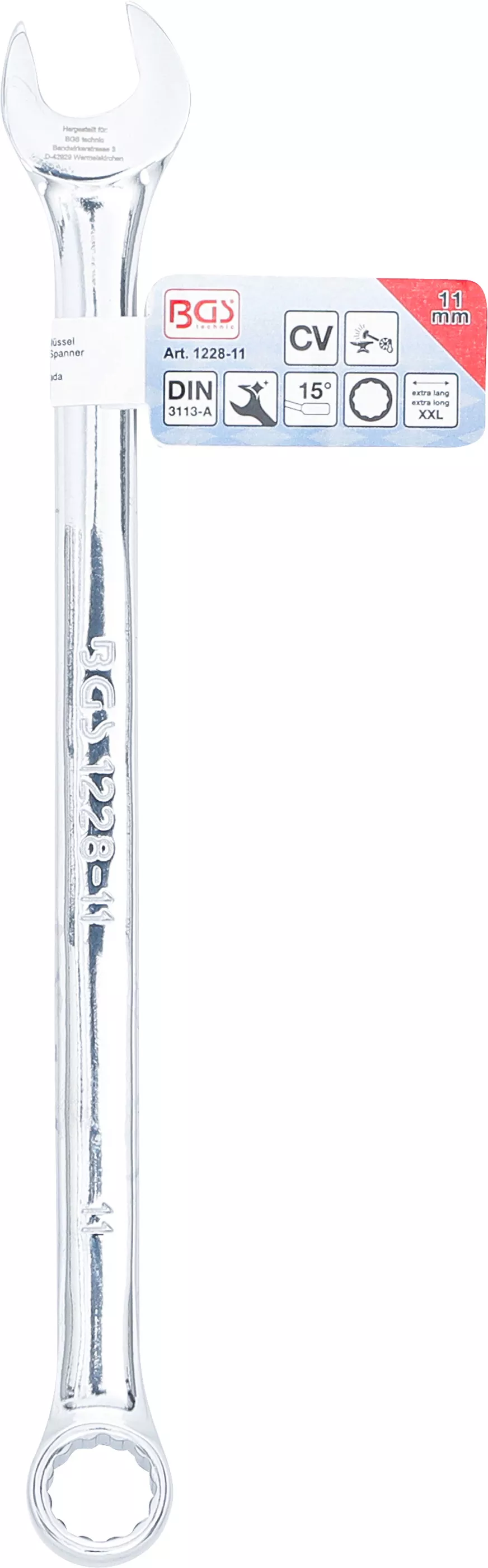 Cheie combinata | extra lunga | 11 mm [5]