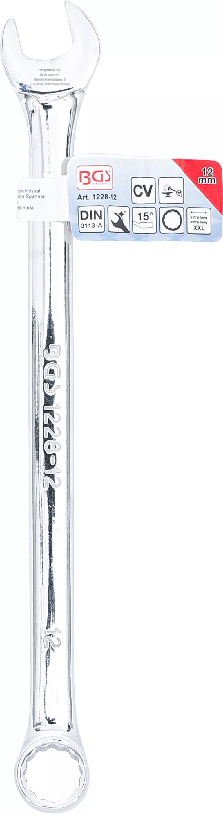 Cheie combinata | extra lunga | 12 mm [5]