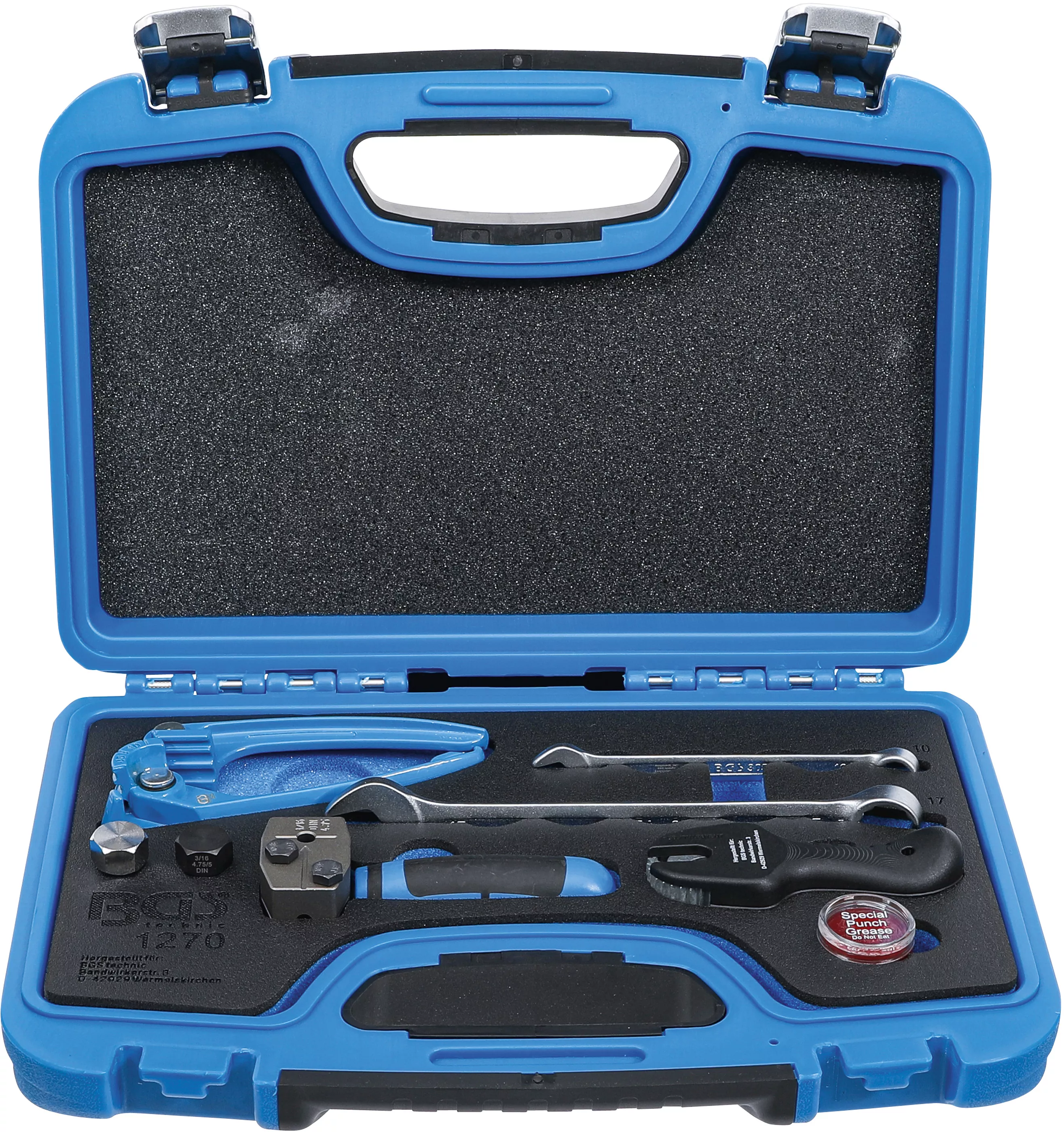 Set scule bercluire, indoire si taiere | pentru conducte de frana 4,75 mm (3/16") [1]