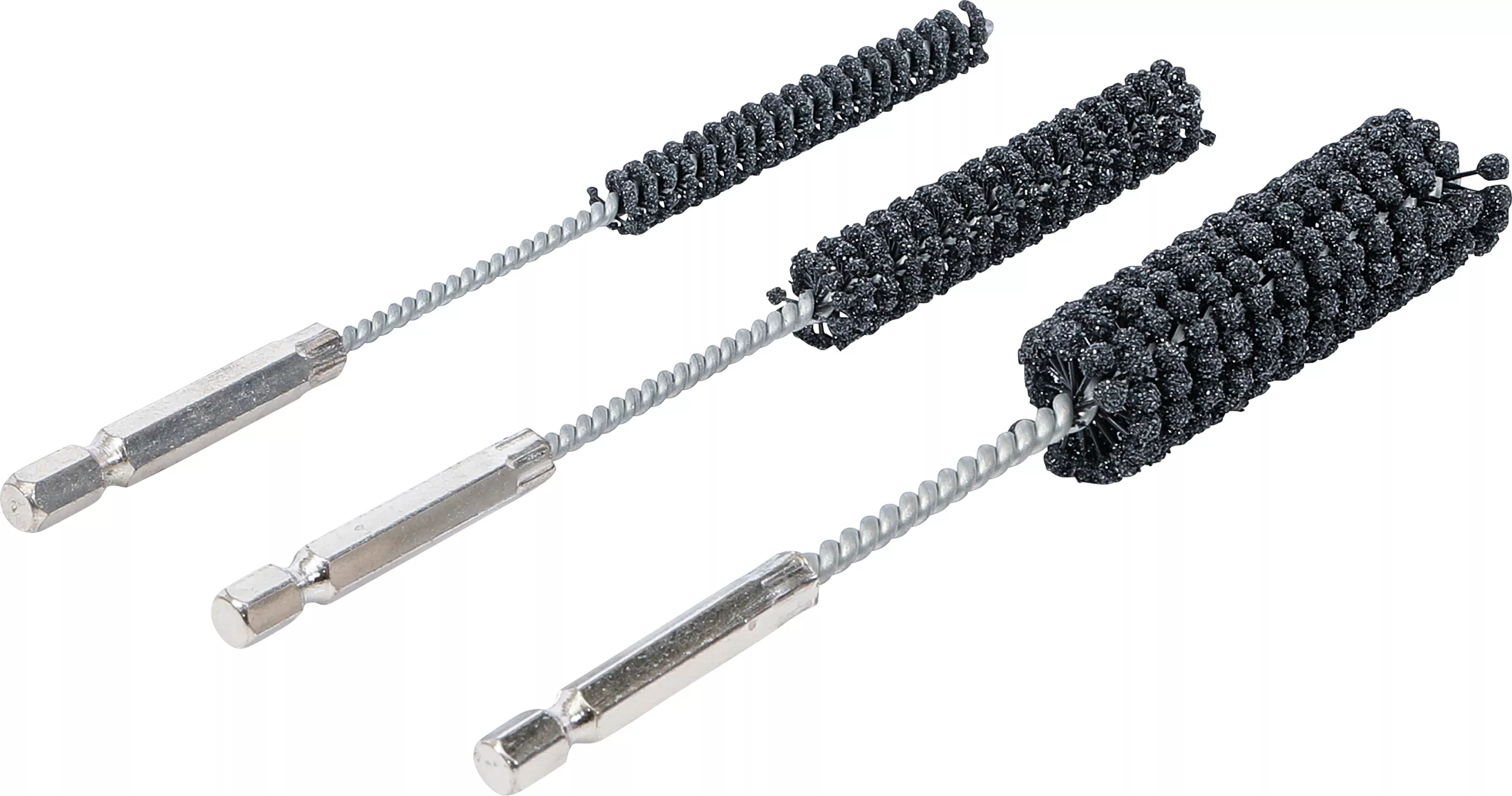 Set unealta de honuire | flexibila | actionare cu cap hexagonal 6,3 mm (1/4") | granulatie 60 / 80 | 8 - 12 - 20 mm | 3 piese [3]
